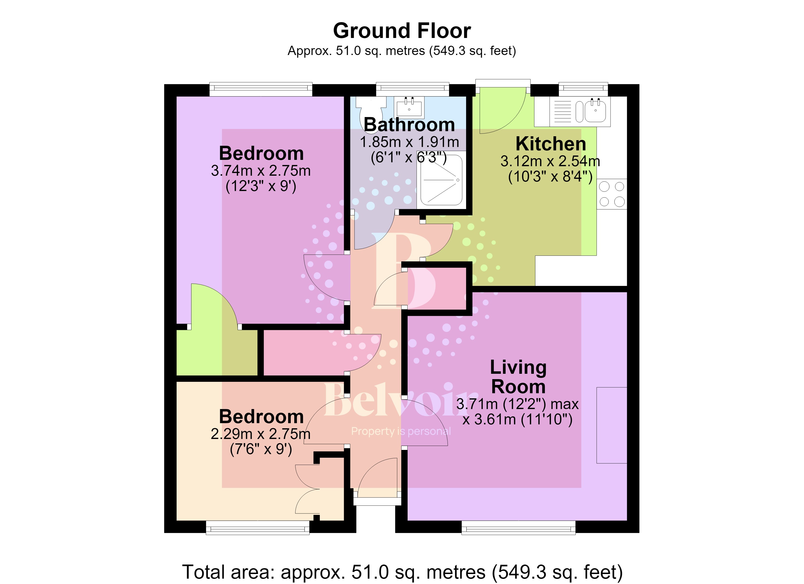 8, Brooking Way, Saltash floorplan
