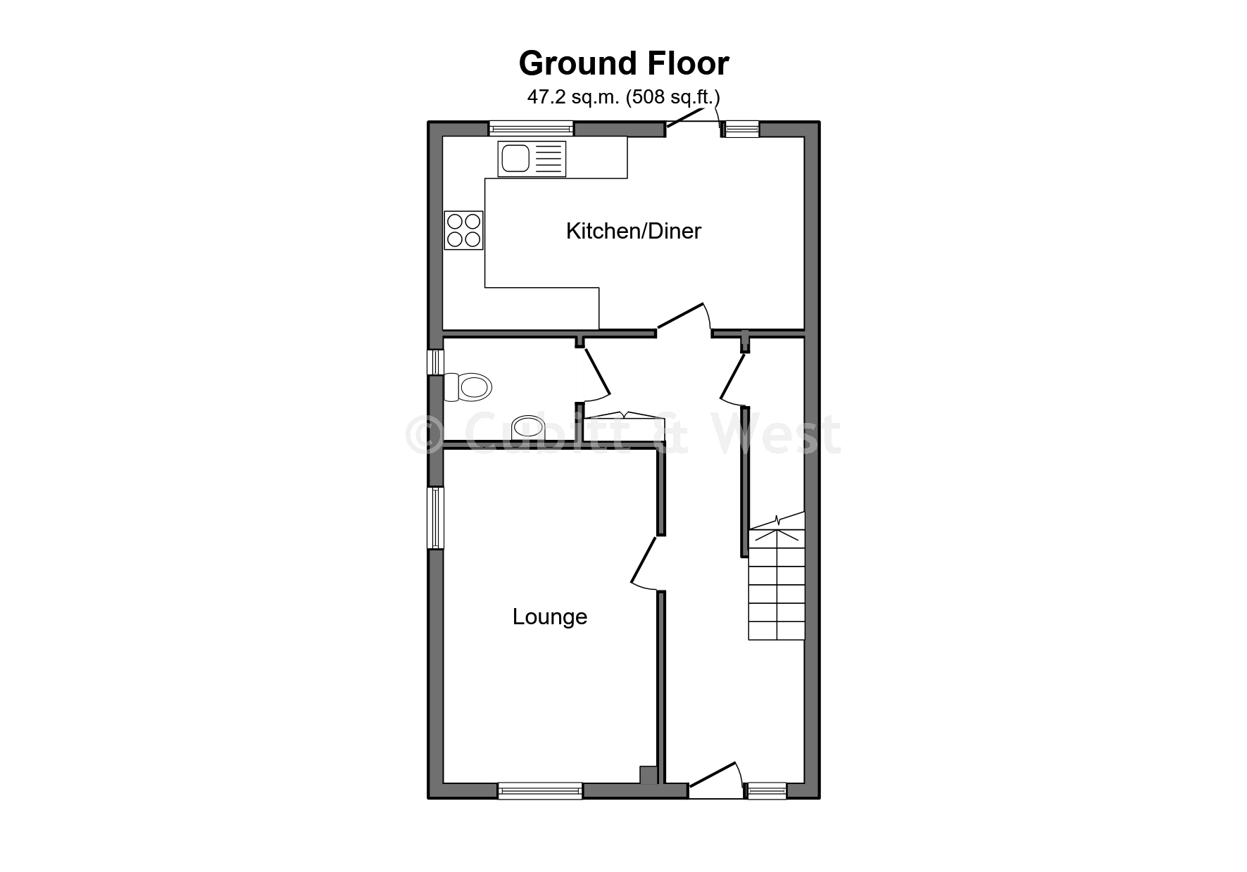 1, Prinsted Gardens, Southbourne floorplan