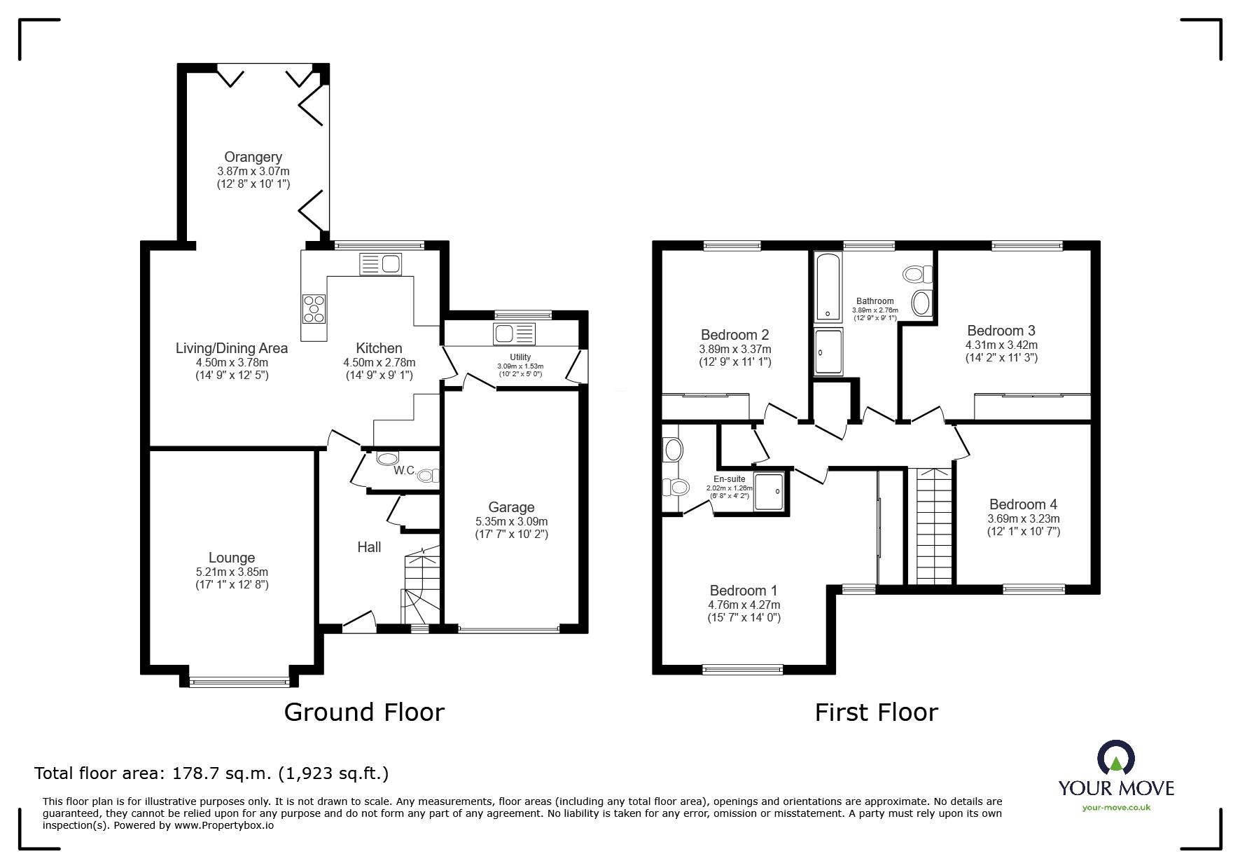 10, Acorn Drive, Lincoln floorplan