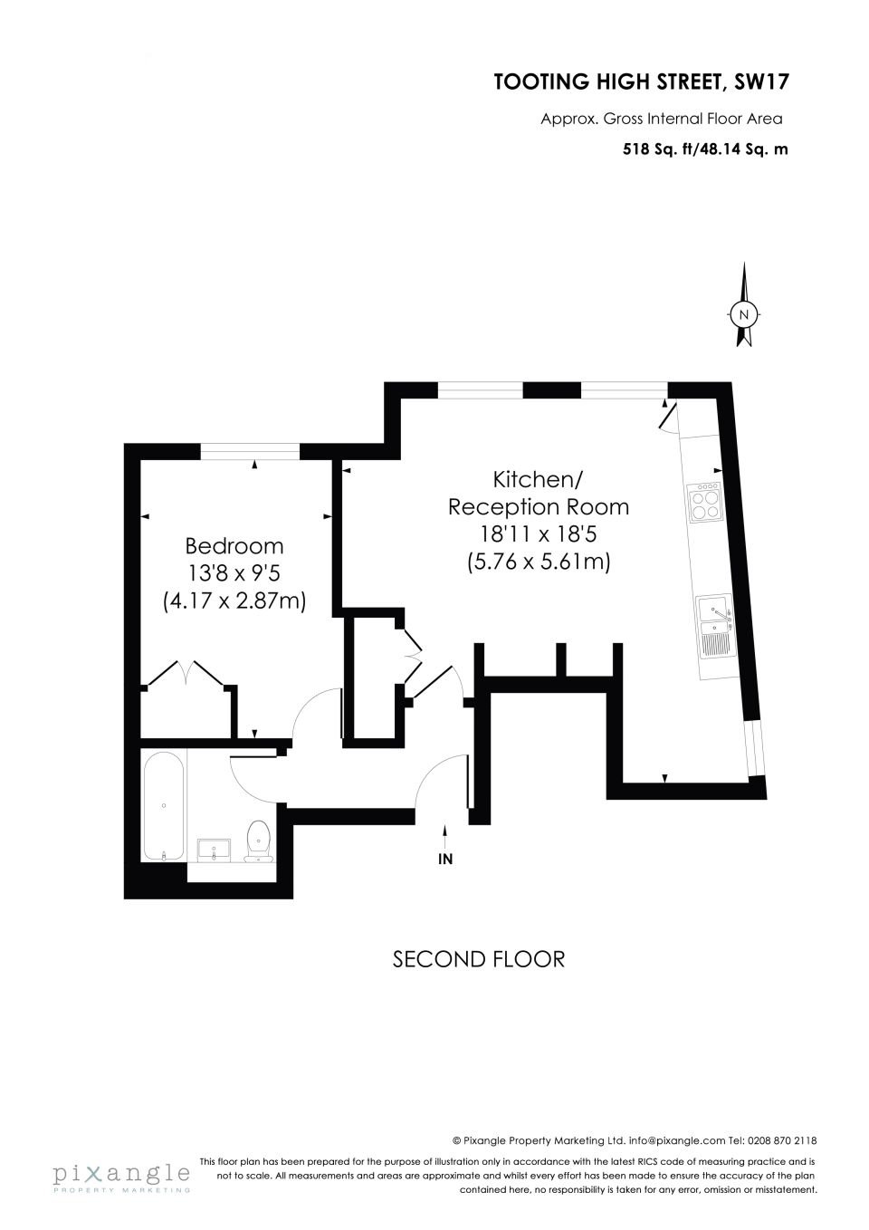 Tooting High Street, London floorplan