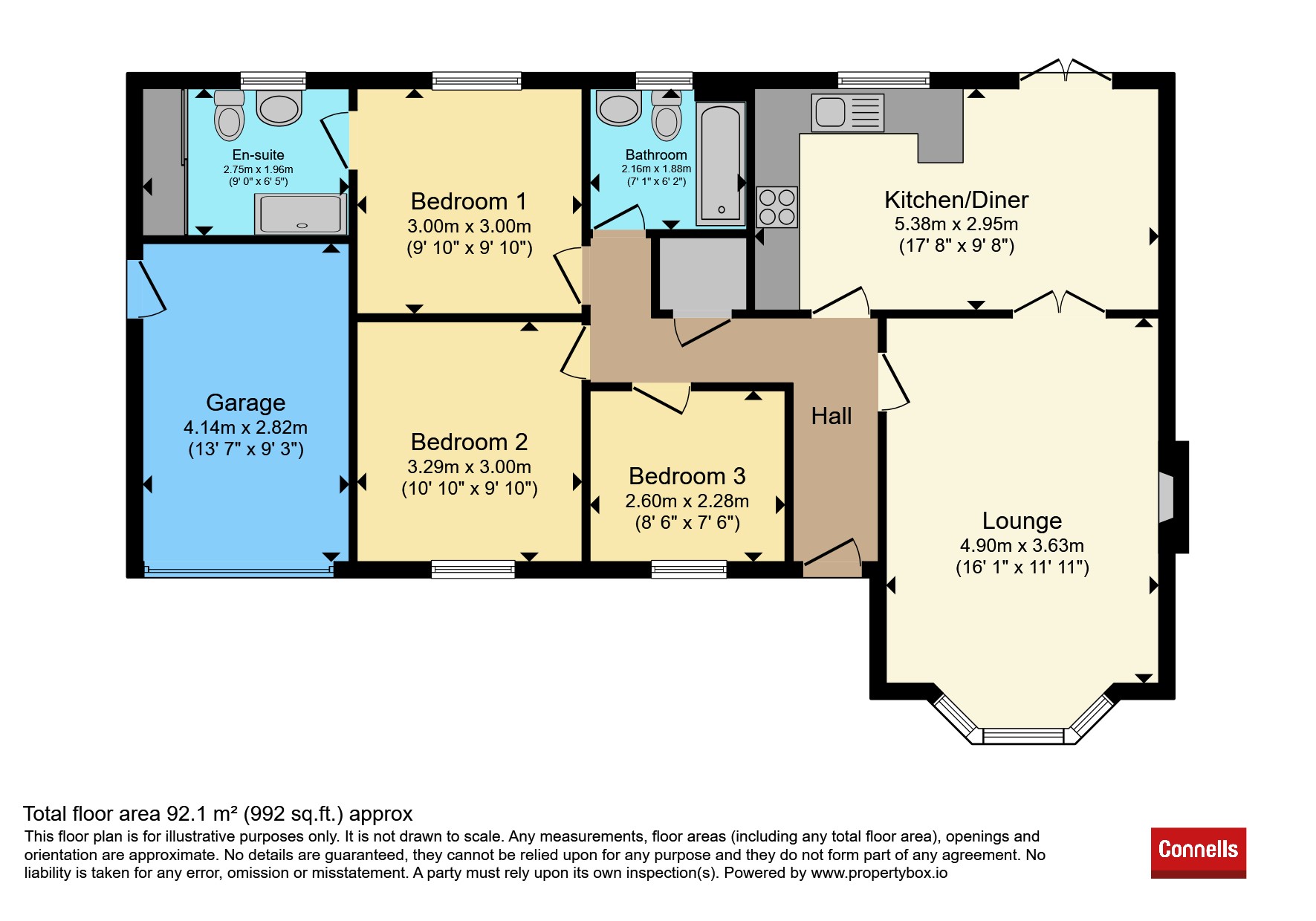 Torwood, Kingsway, Hockley floorplan