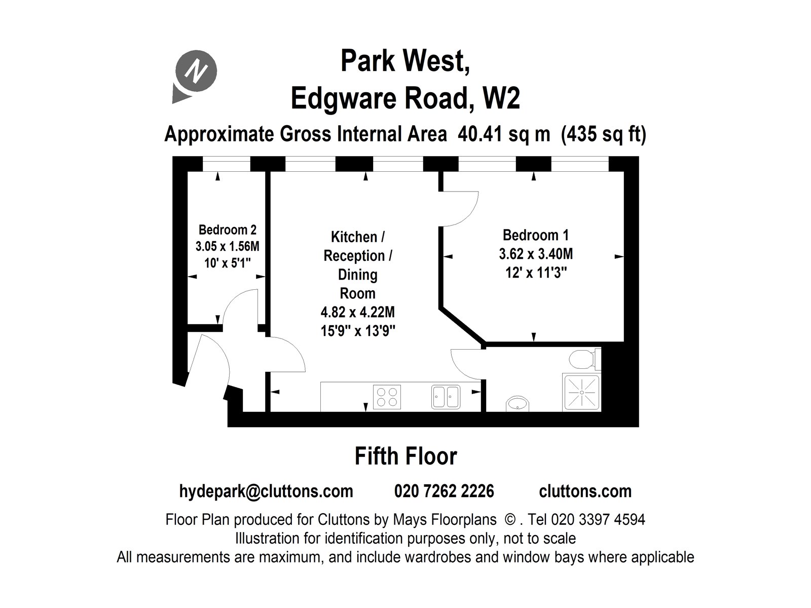 Edgware Road, London, W2 floorplan