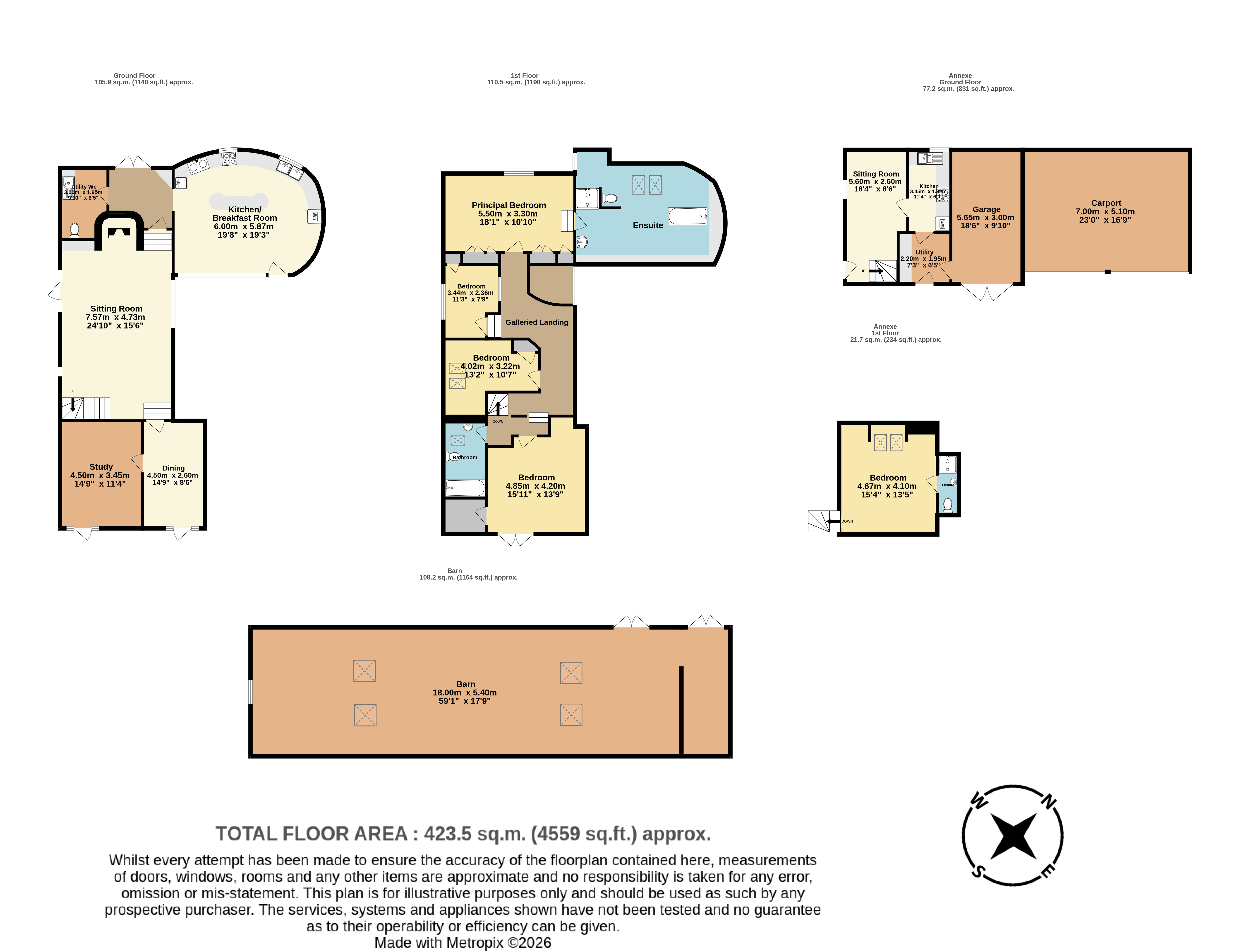 Bovey Tracey, Newton Abbot floorplan