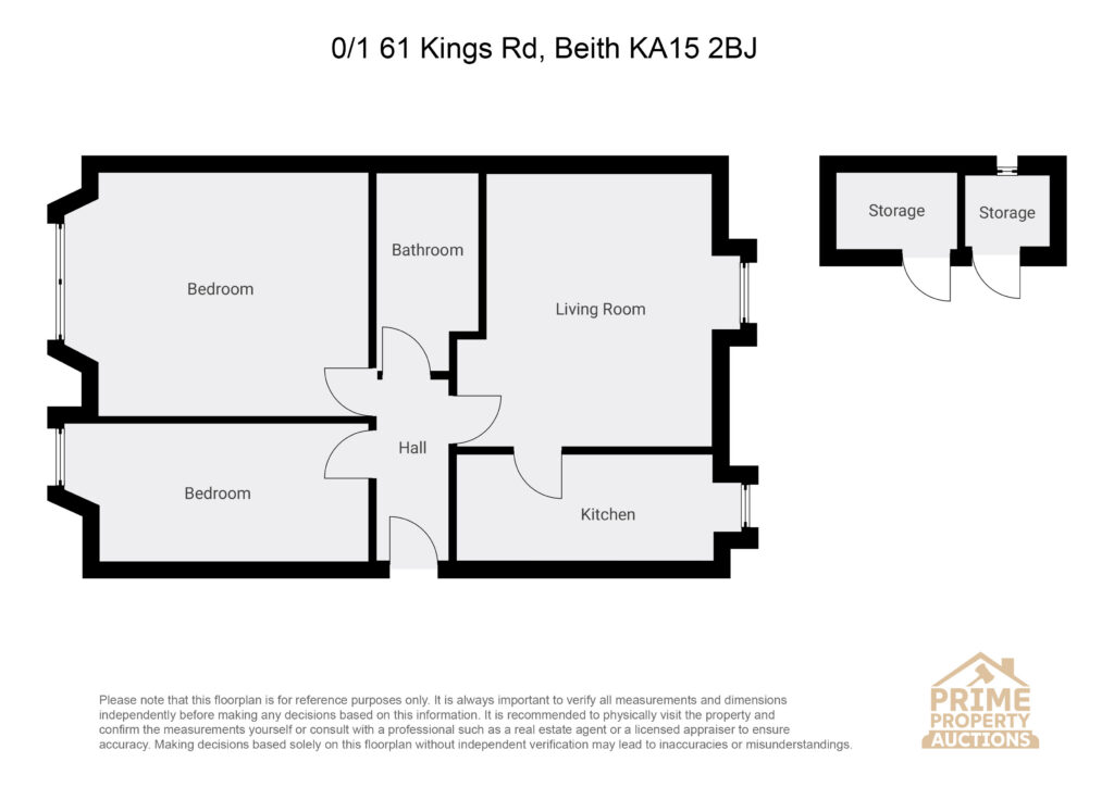 0/1, 61 Kings Road, Beith floorplan