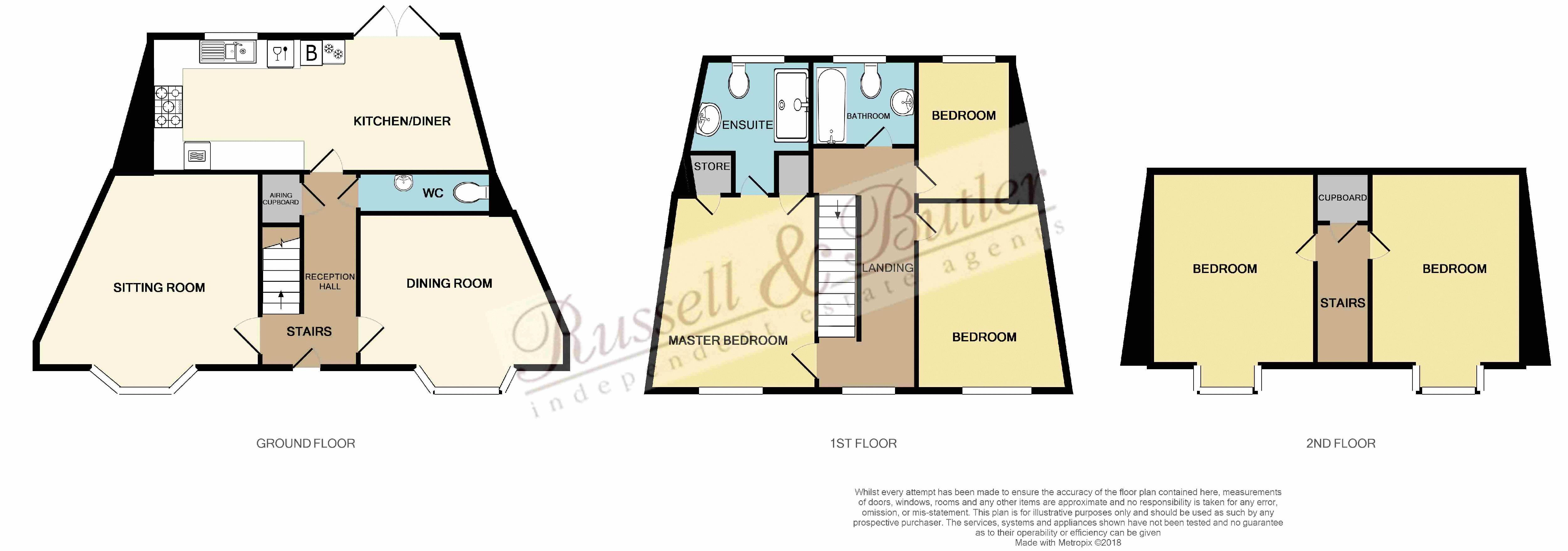 5 Bedrooms Terraced house for sale in Needlepin Way, Buckingham MK18