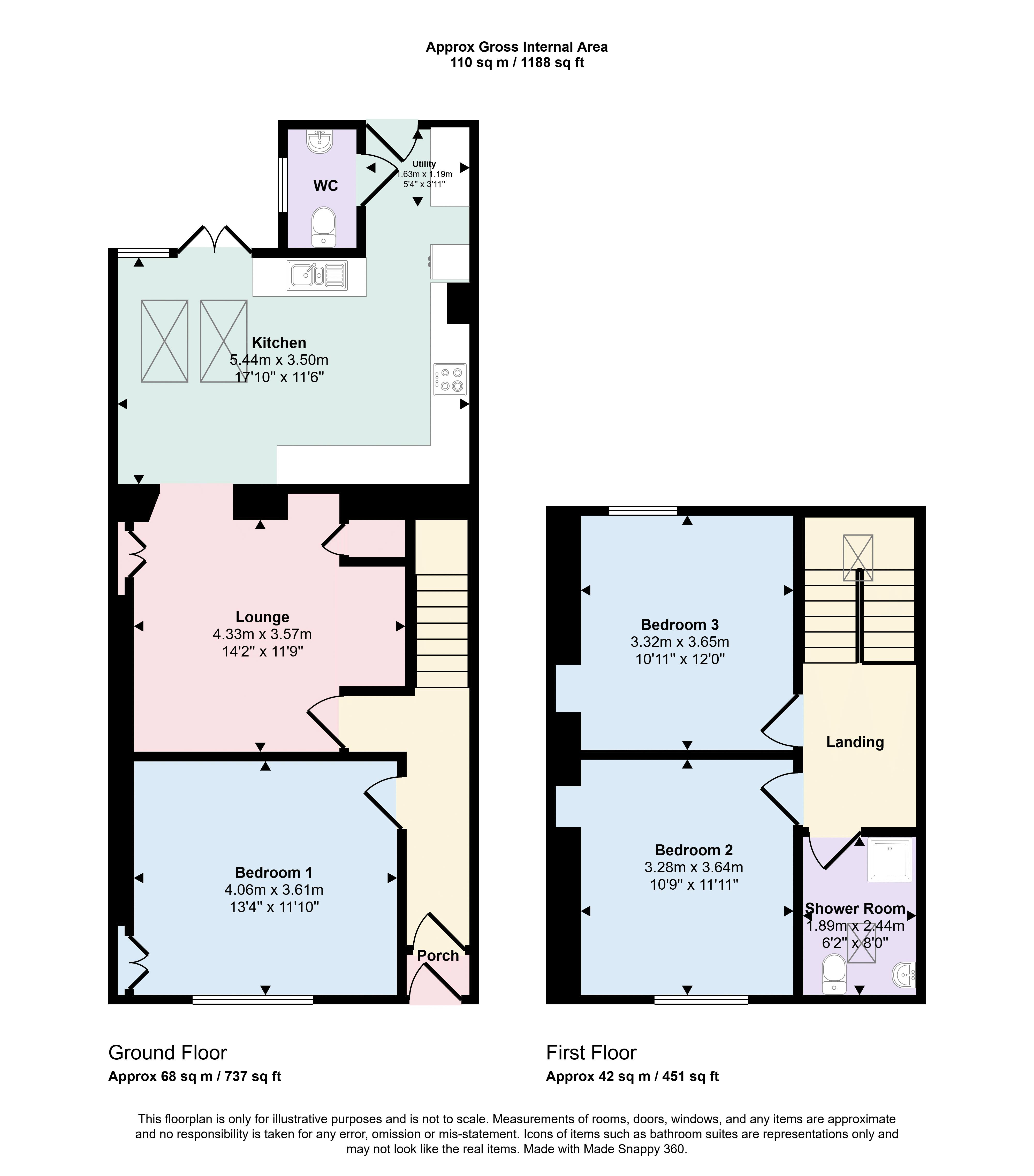40, Wallace Street, Dumbarton floorplan