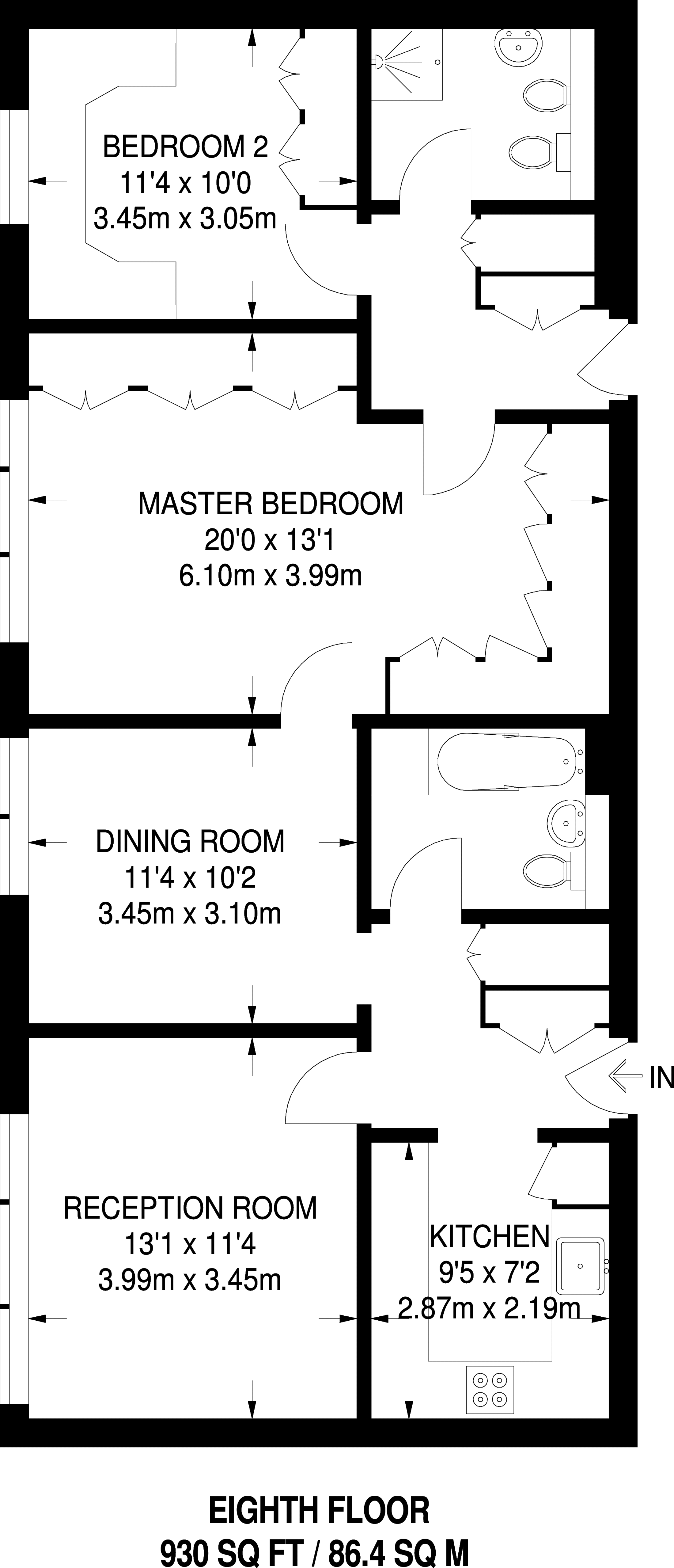 2 Bedrooms Flat to rent in John Islip Street, Westminster SW1P