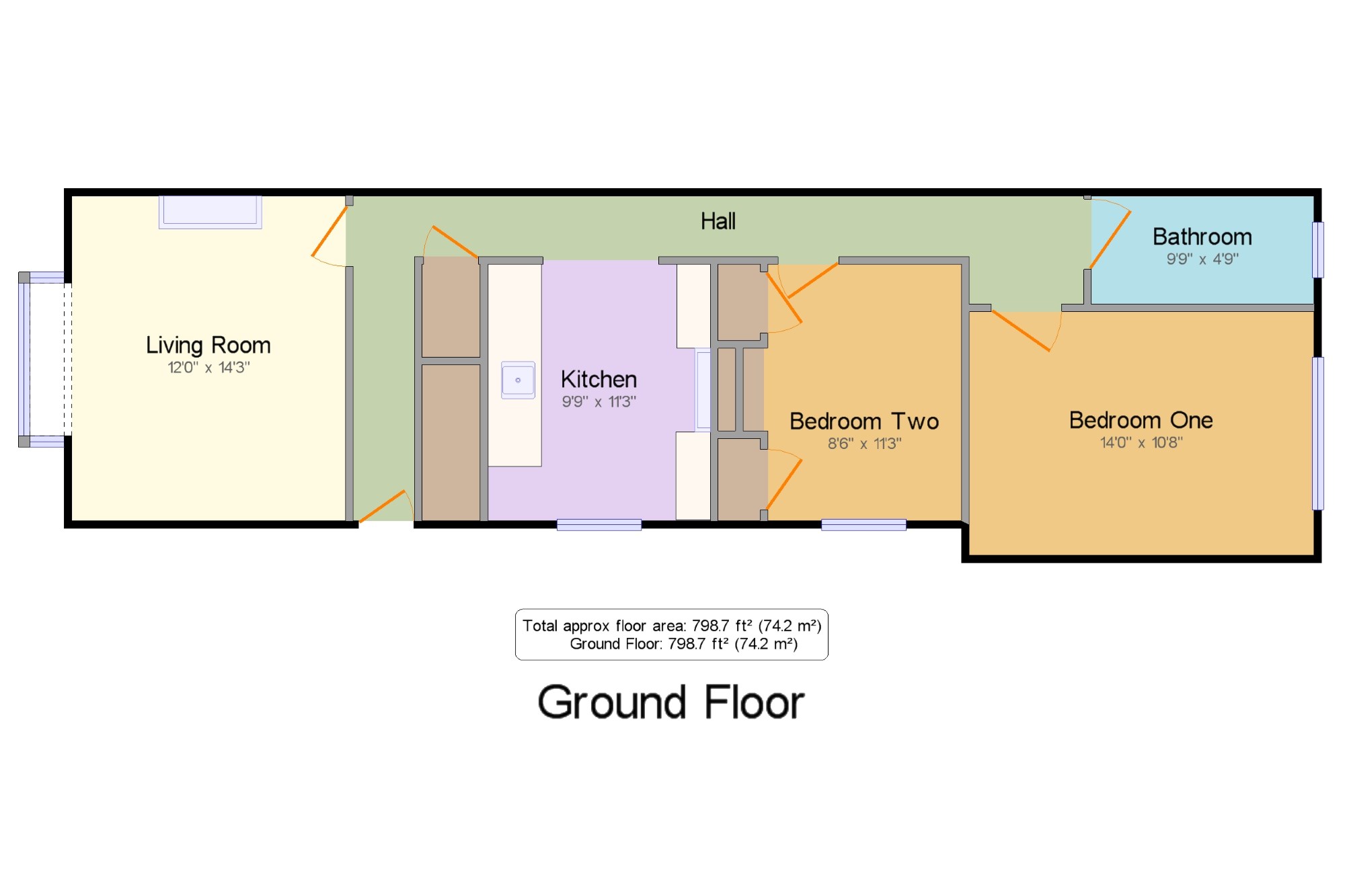 2 Bedrooms Flat for sale in June Cottage, June Lane, Midhurst, West Sussex GU29