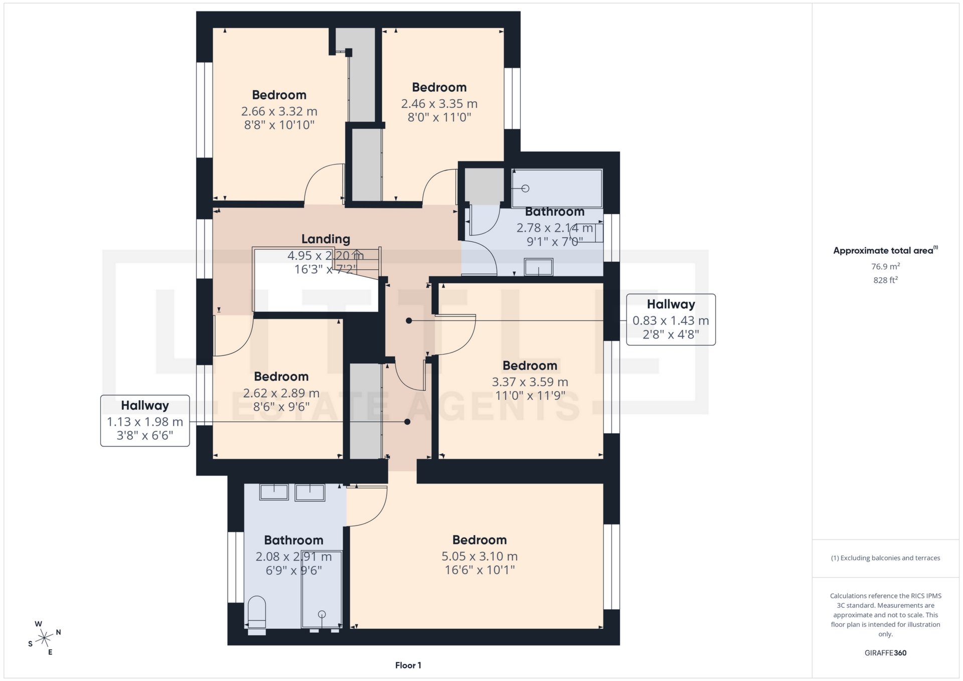 5, Saunderton Close, St. Helens floorplan