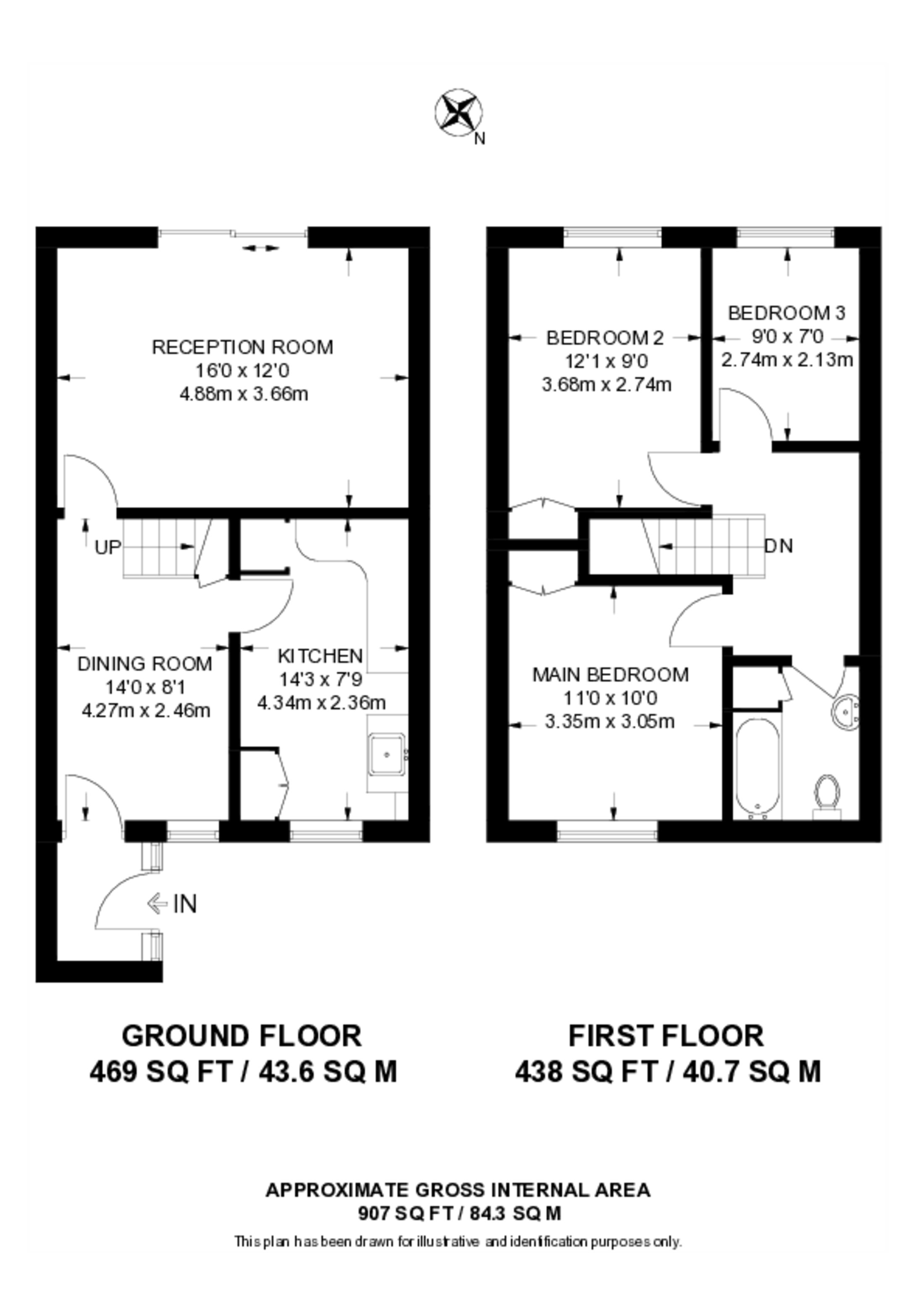 Frailey Hill, Woking floorplan