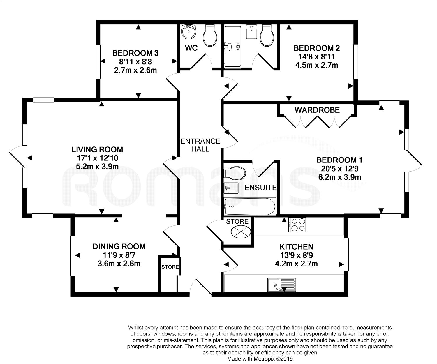 3 Bedrooms Flat for sale in Trevelyan Court, Windsor, Berkshire SL4