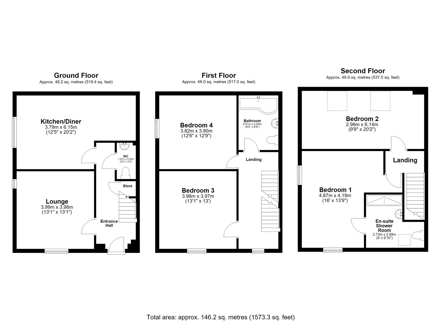 2, Old Chapel, Selby floorplan