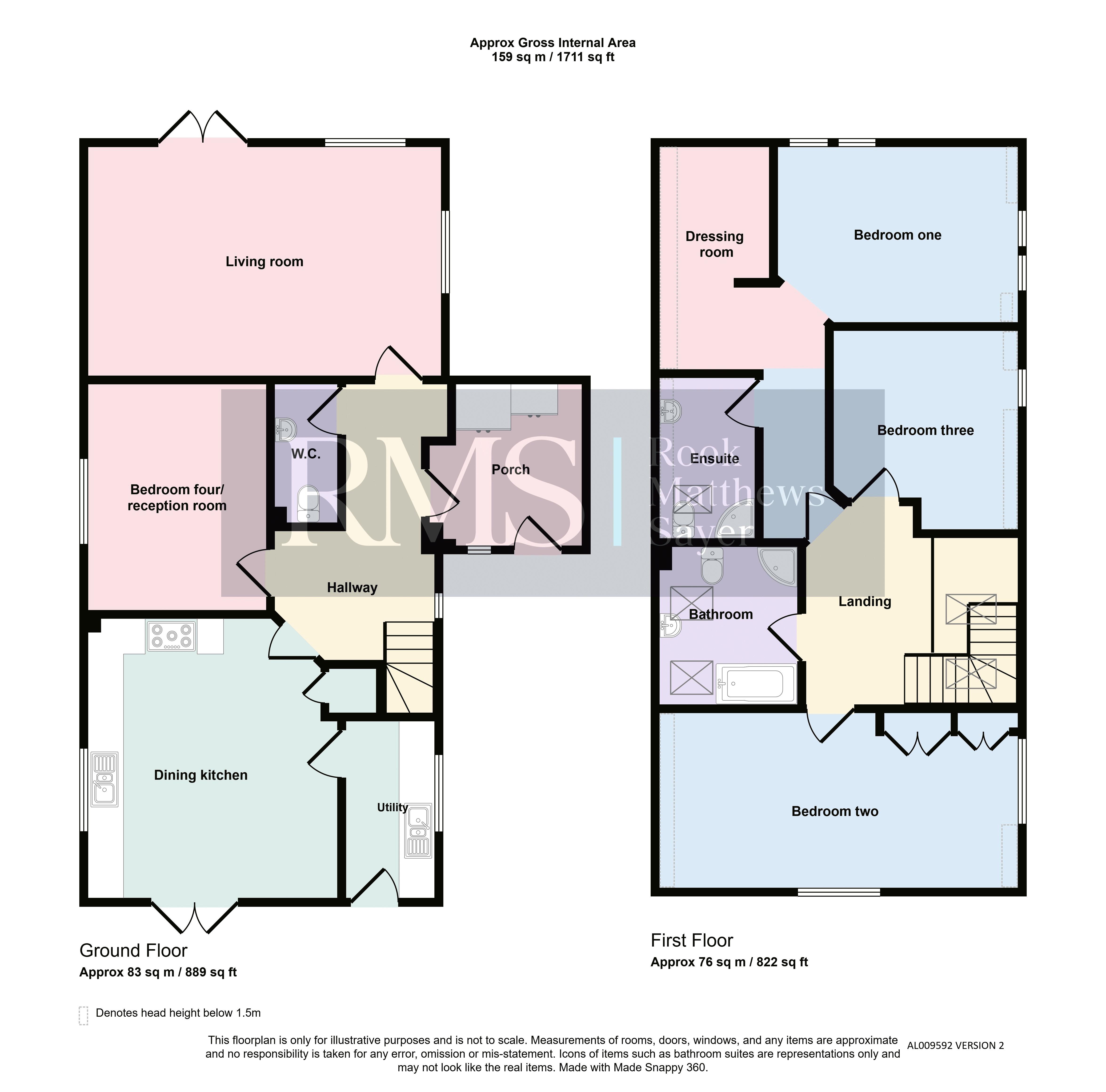 147a, Main Street, Seahouses floorplan
