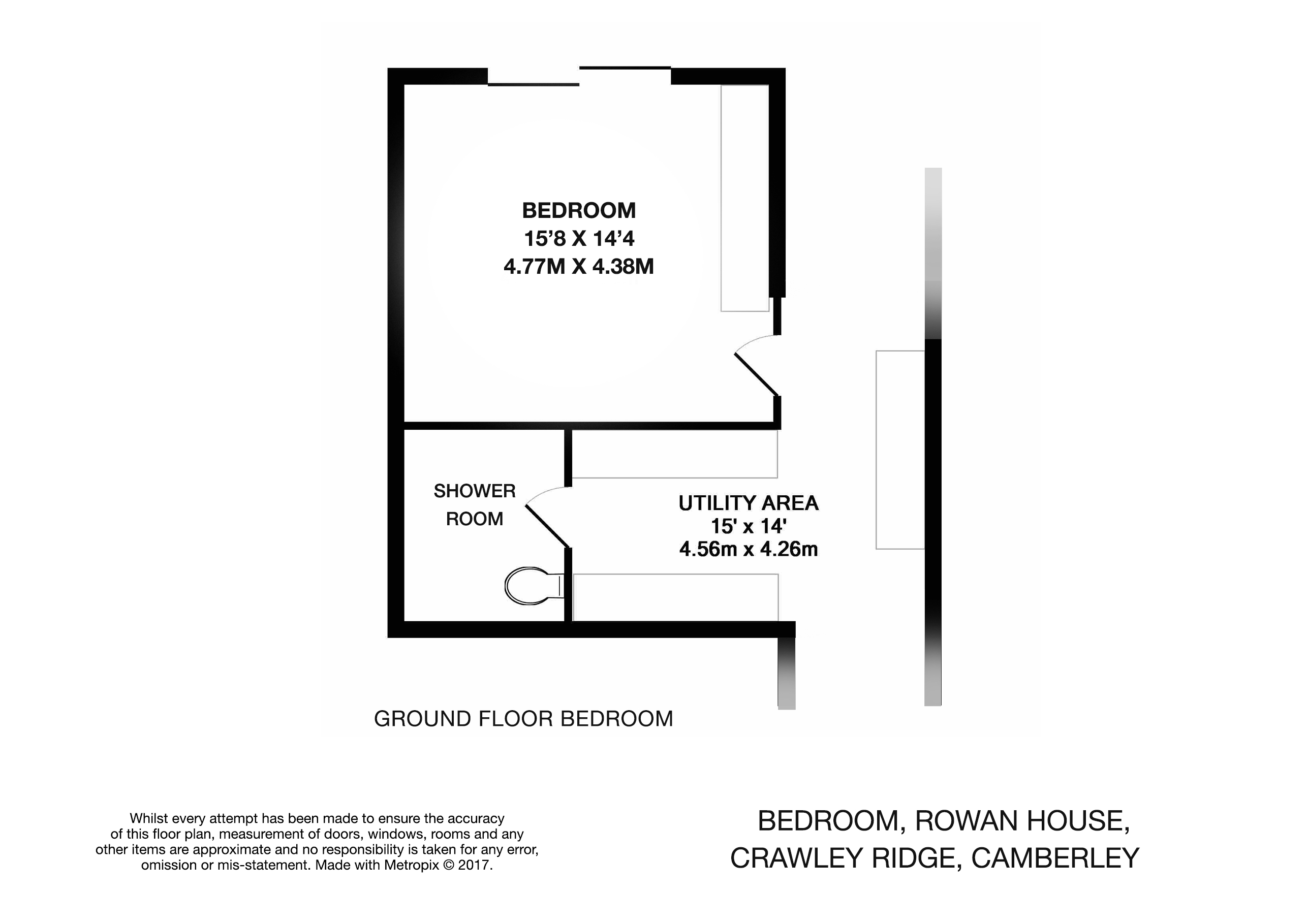 0 Bedrooms Studio to rent in Crawley Ridge, Camberley GU15