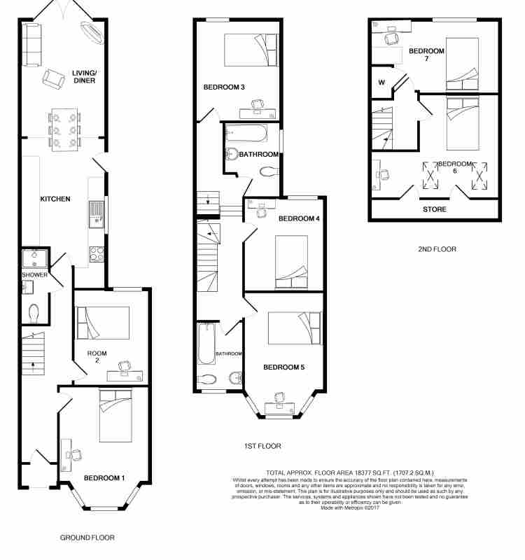 83, Donald Street, Cardiff floorplan