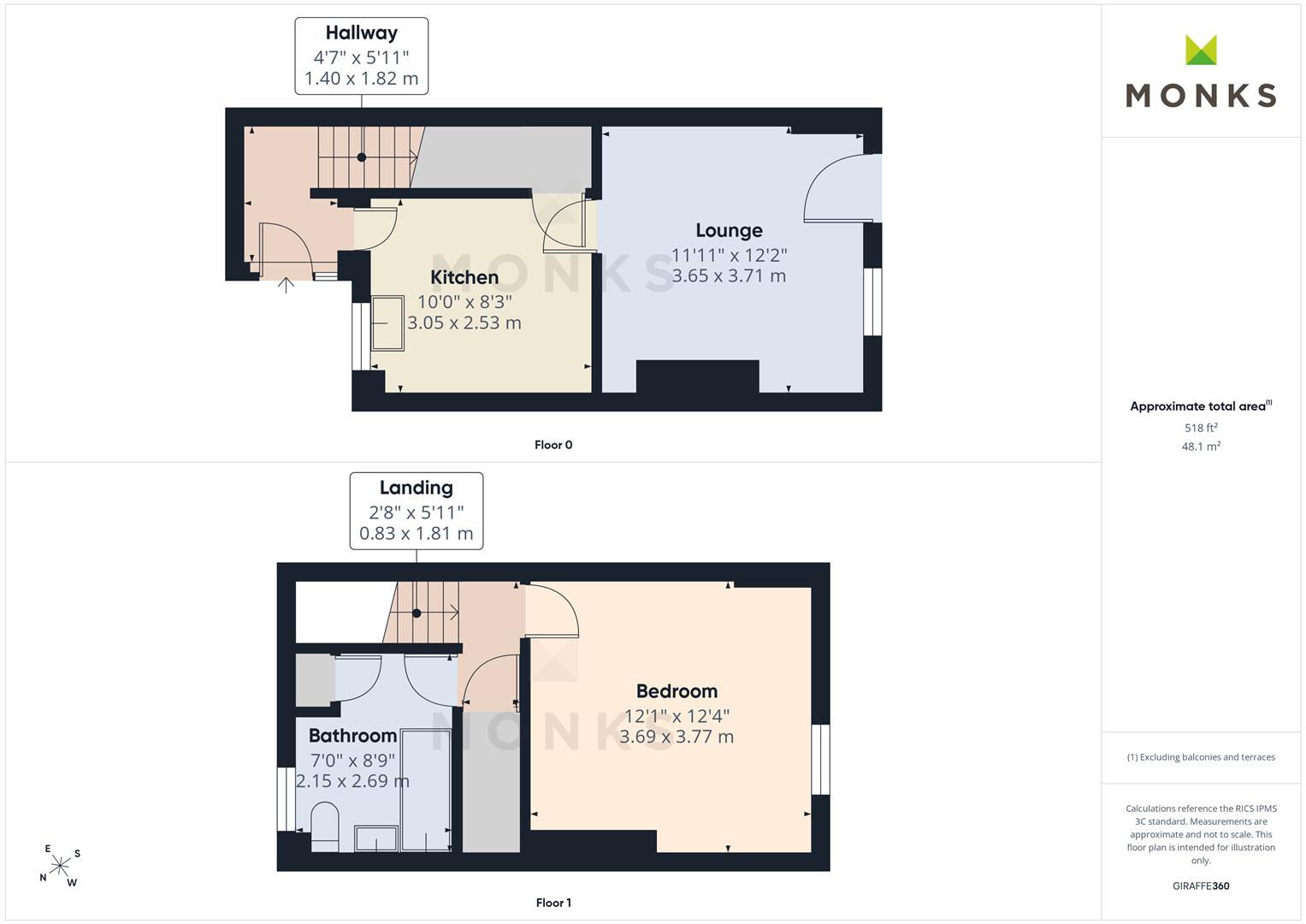 35, Orchard Street, Oswestry floorplan