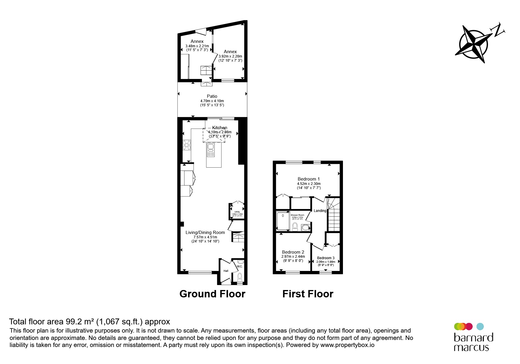 19, Ennerdale Close, Feltham floorplan