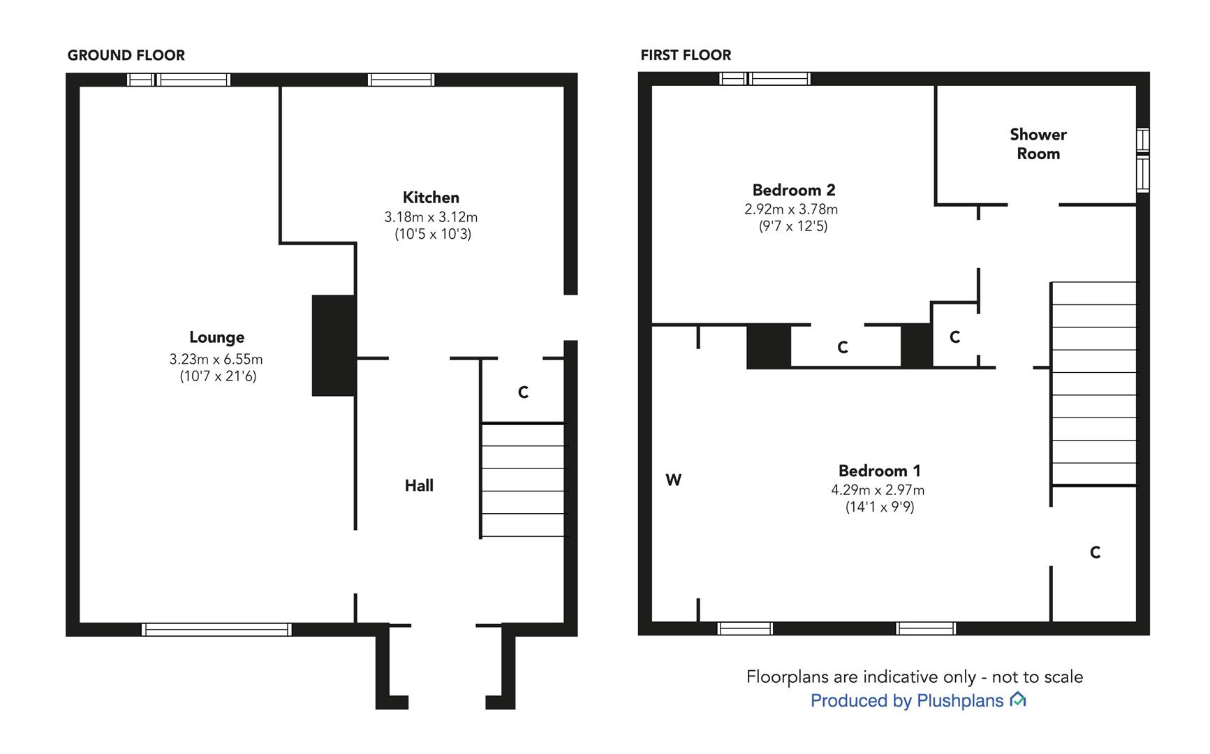 16, Davaar Road, Greenock floorplan