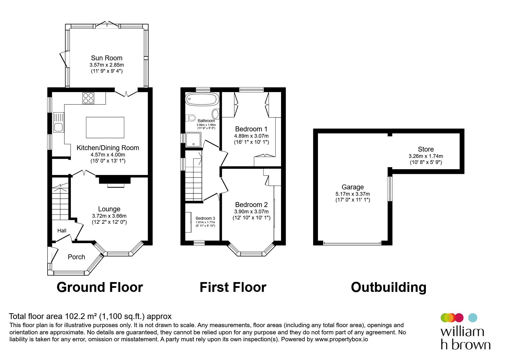 66, Greenfields Road, Harrogate floorplan