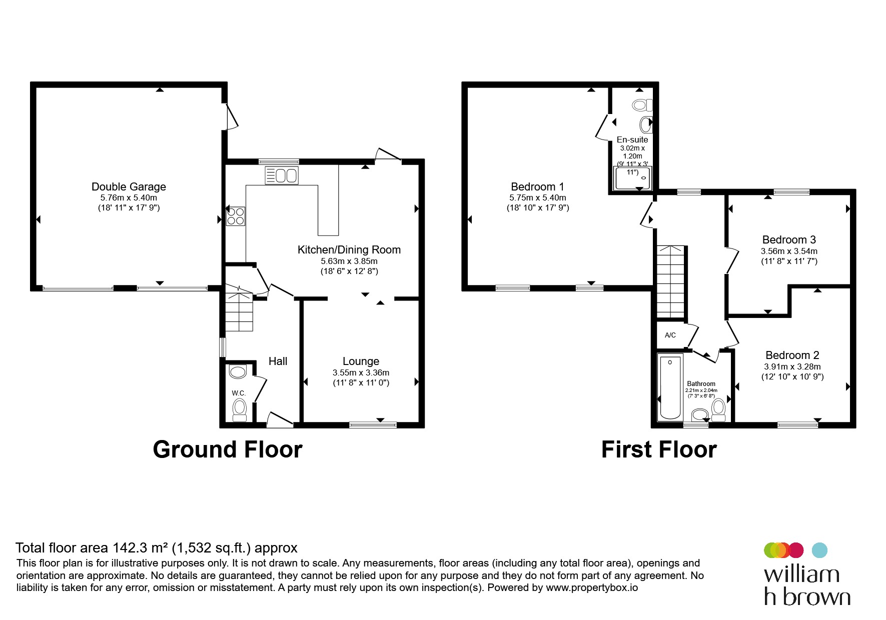 12, Forest Way, Spalding floorplan