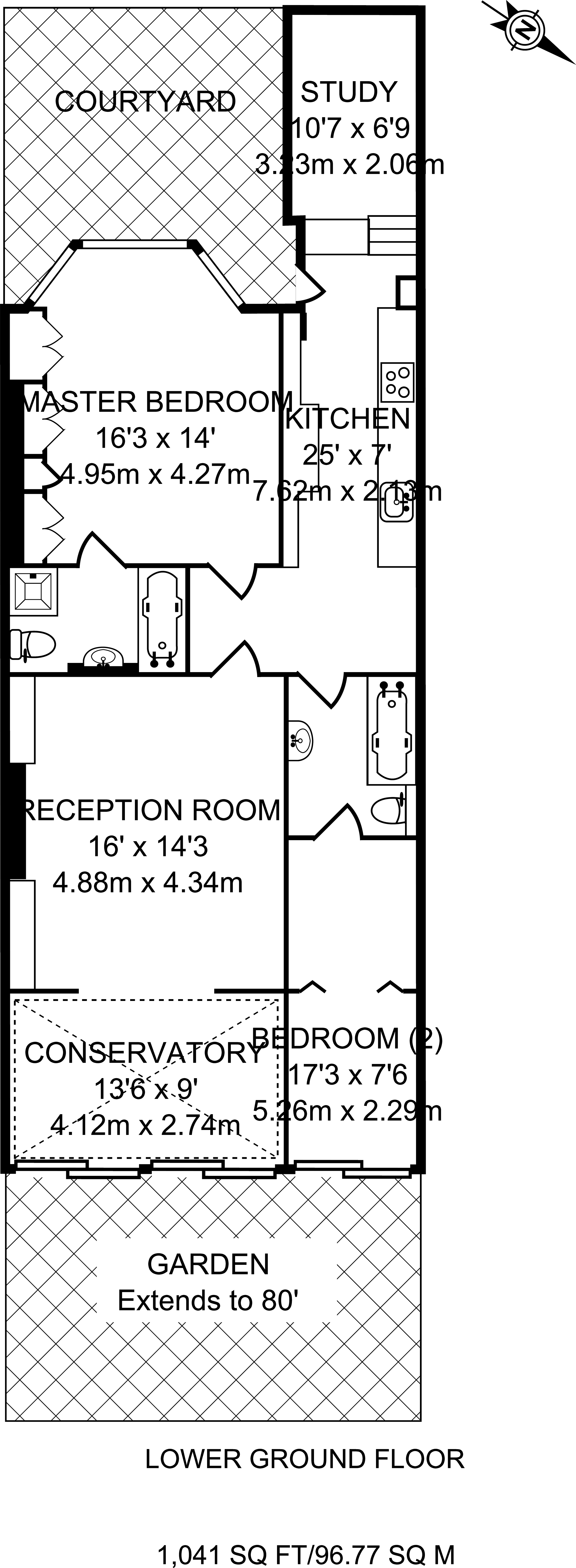 2 Bedrooms Flat to rent in Elsham Road, Holland Park W14