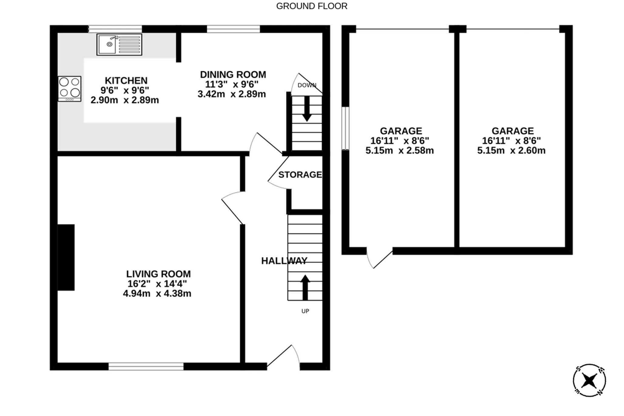 23, Princes Road, Douglas floorplan