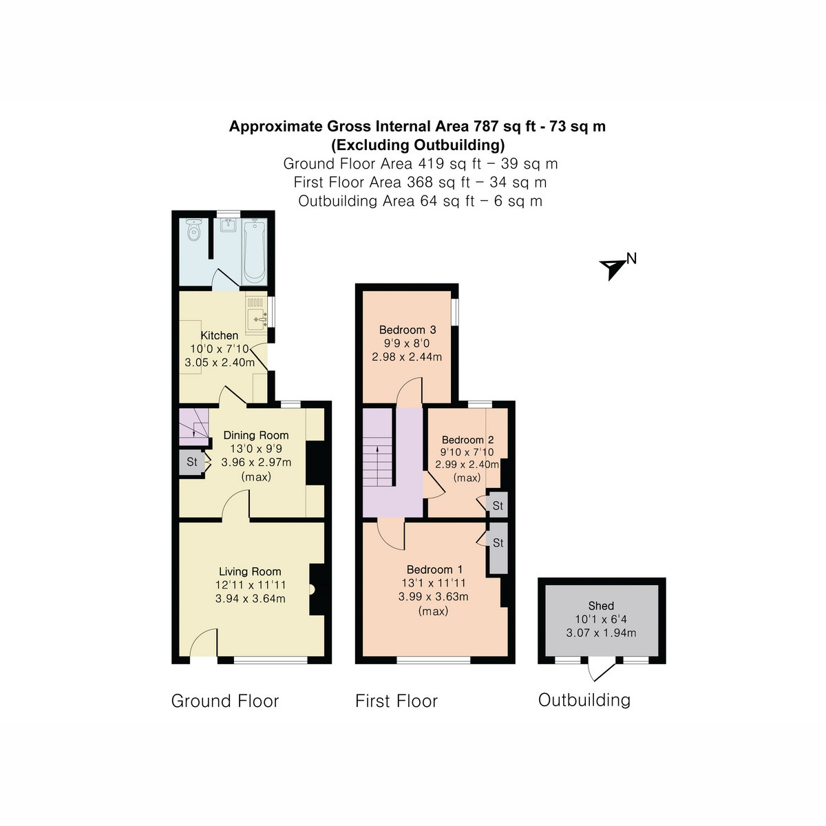 4 Kings Farm Cottages, Townsend, Harwell floorplan