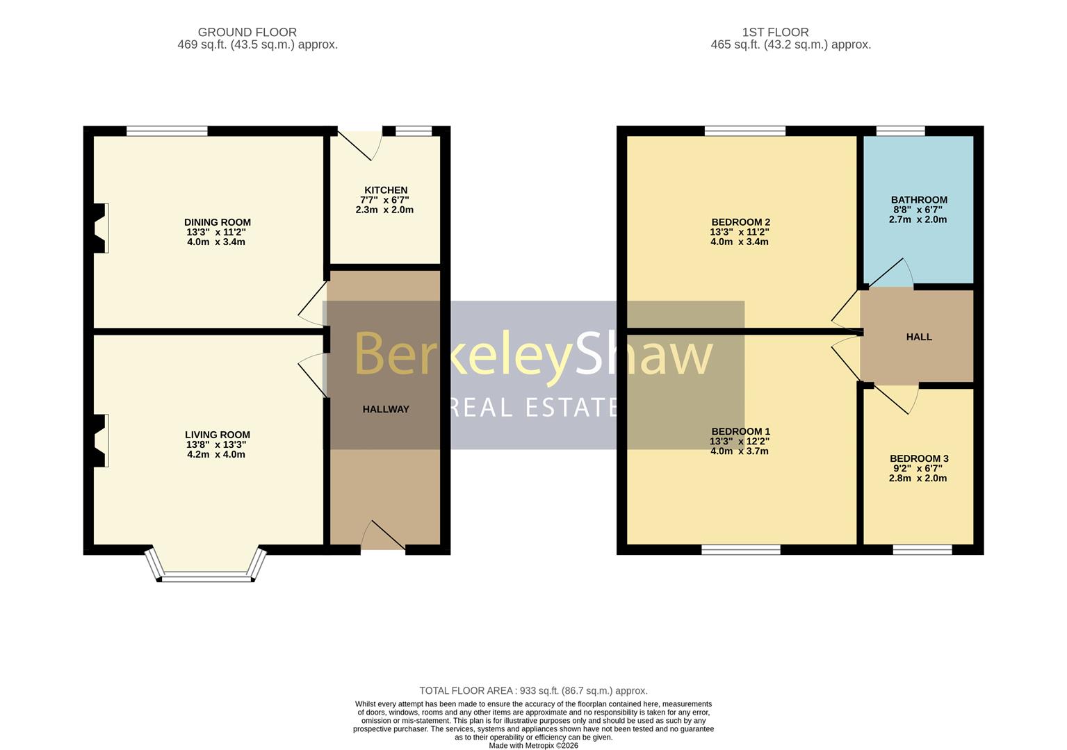 9, Ferndale Road, Liverpool floorplan