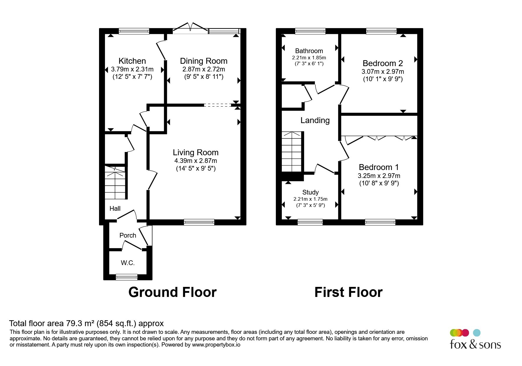 11, Heals Field, Axminster floorplan