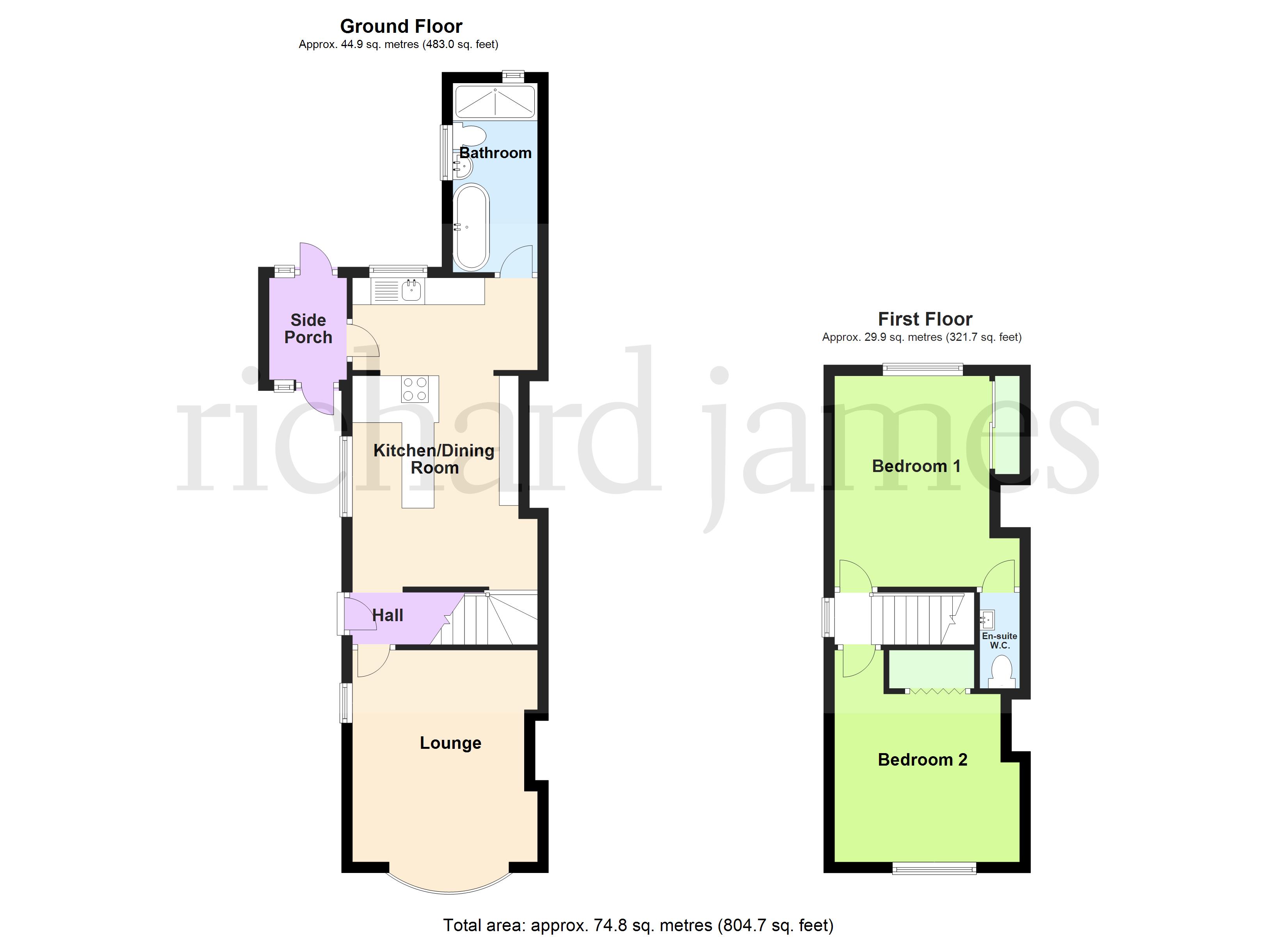 60, Rushden Road, Wymington floorplan