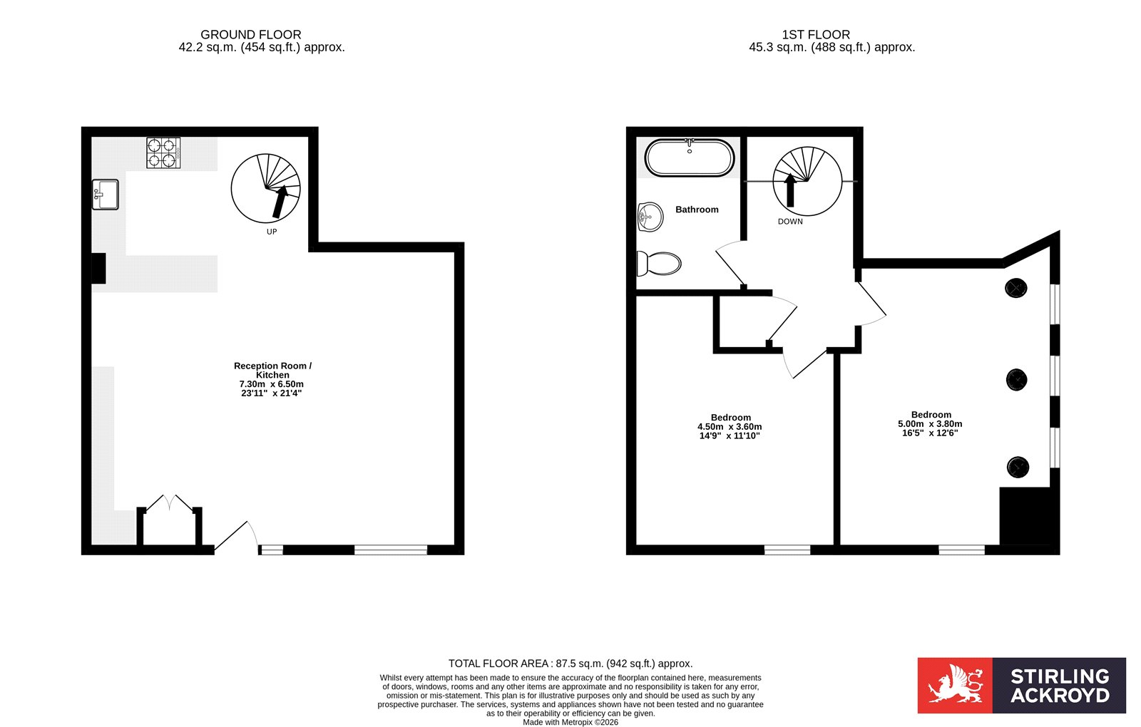 Flat 6, Steeple Court,, Coventry Road, London floorplan