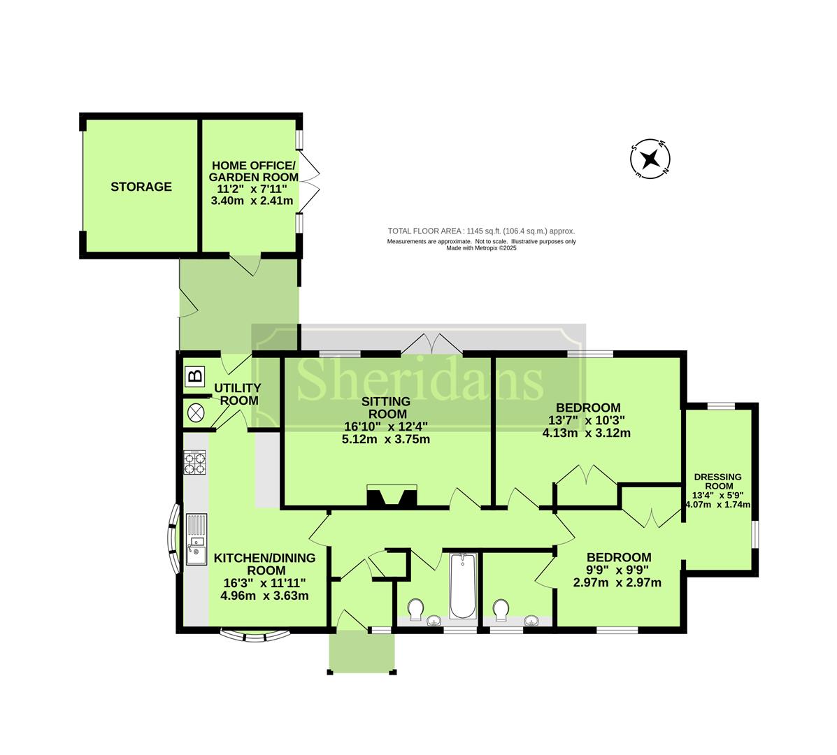 Paddock Lodge, The Green, Bury St. Edmunds floorplan
