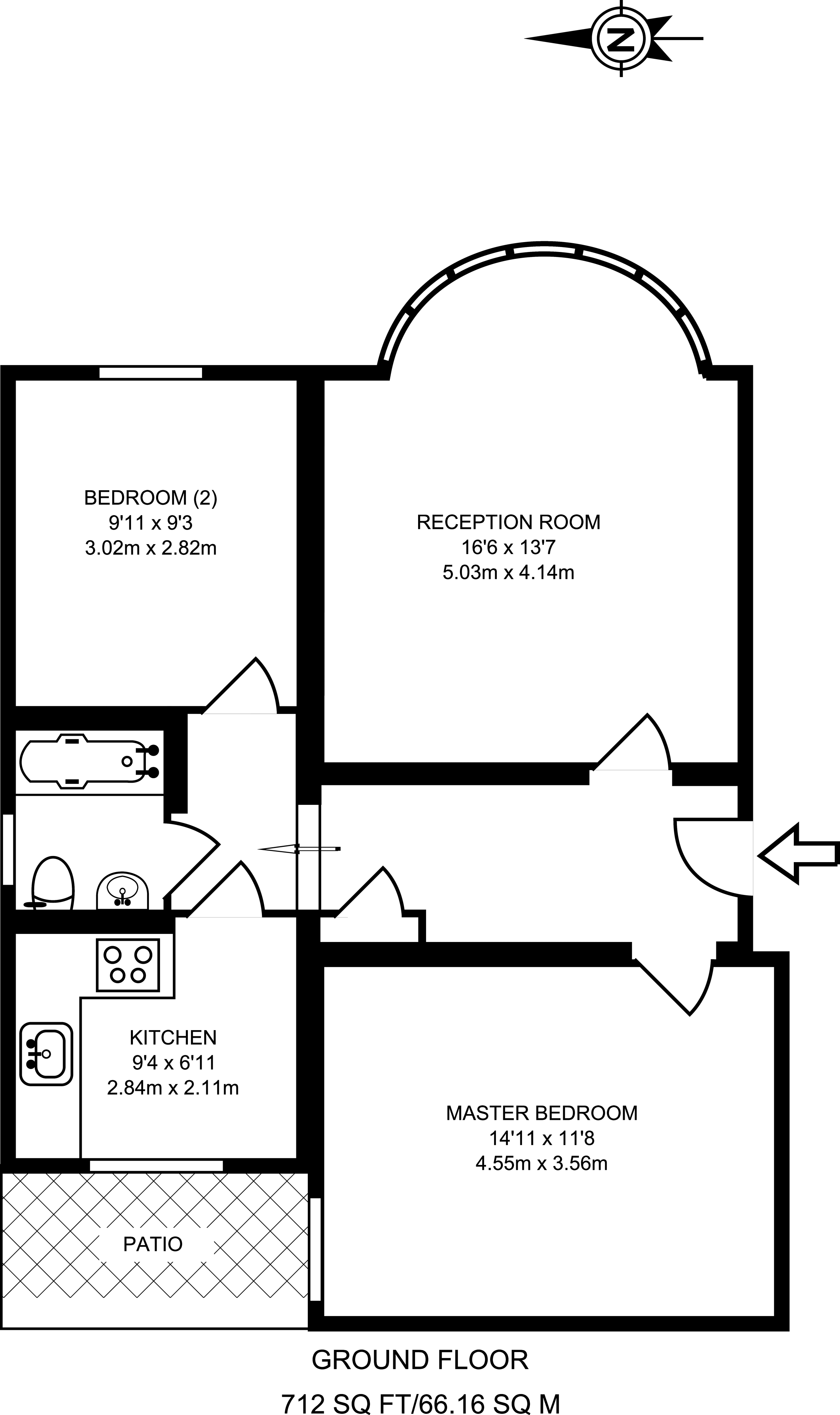 2 Bedrooms Flat to rent in Eaton Rise, Ealing Broadway, London W5