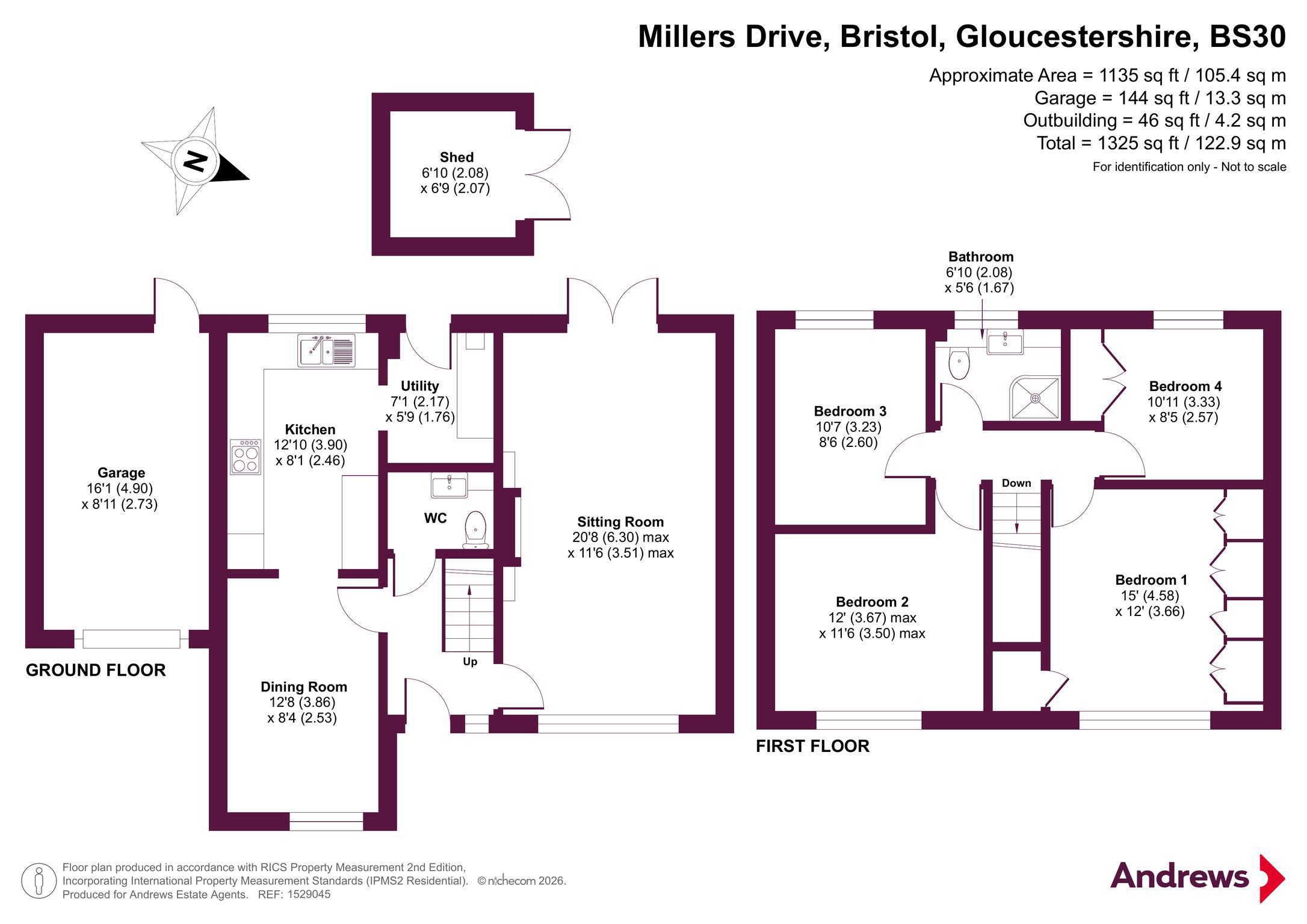 31A,, Millers Drive, Gloucestershire floorplan