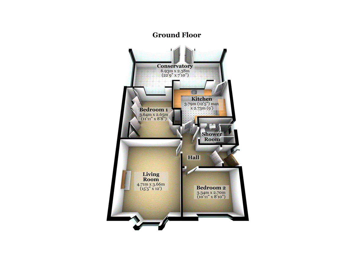 5, Alfred Street, Stanwick floorplan