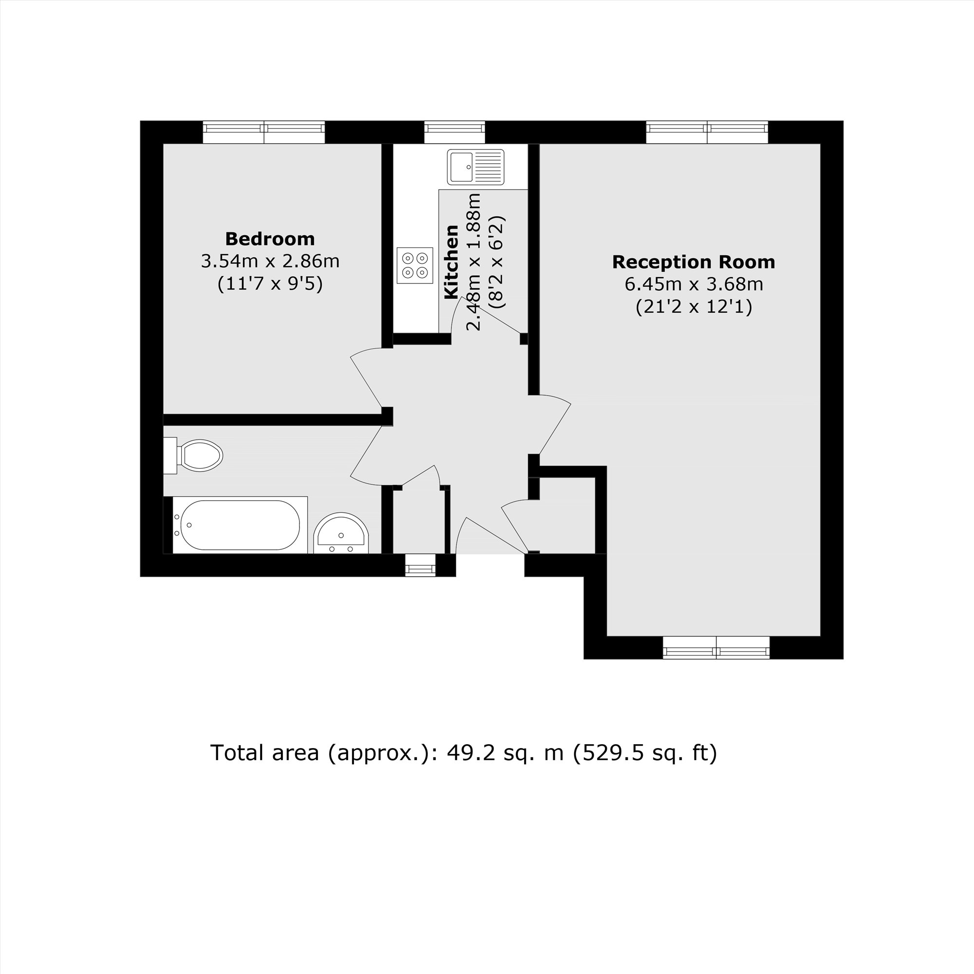 5, Nursery Gardens, Hampton floorplan