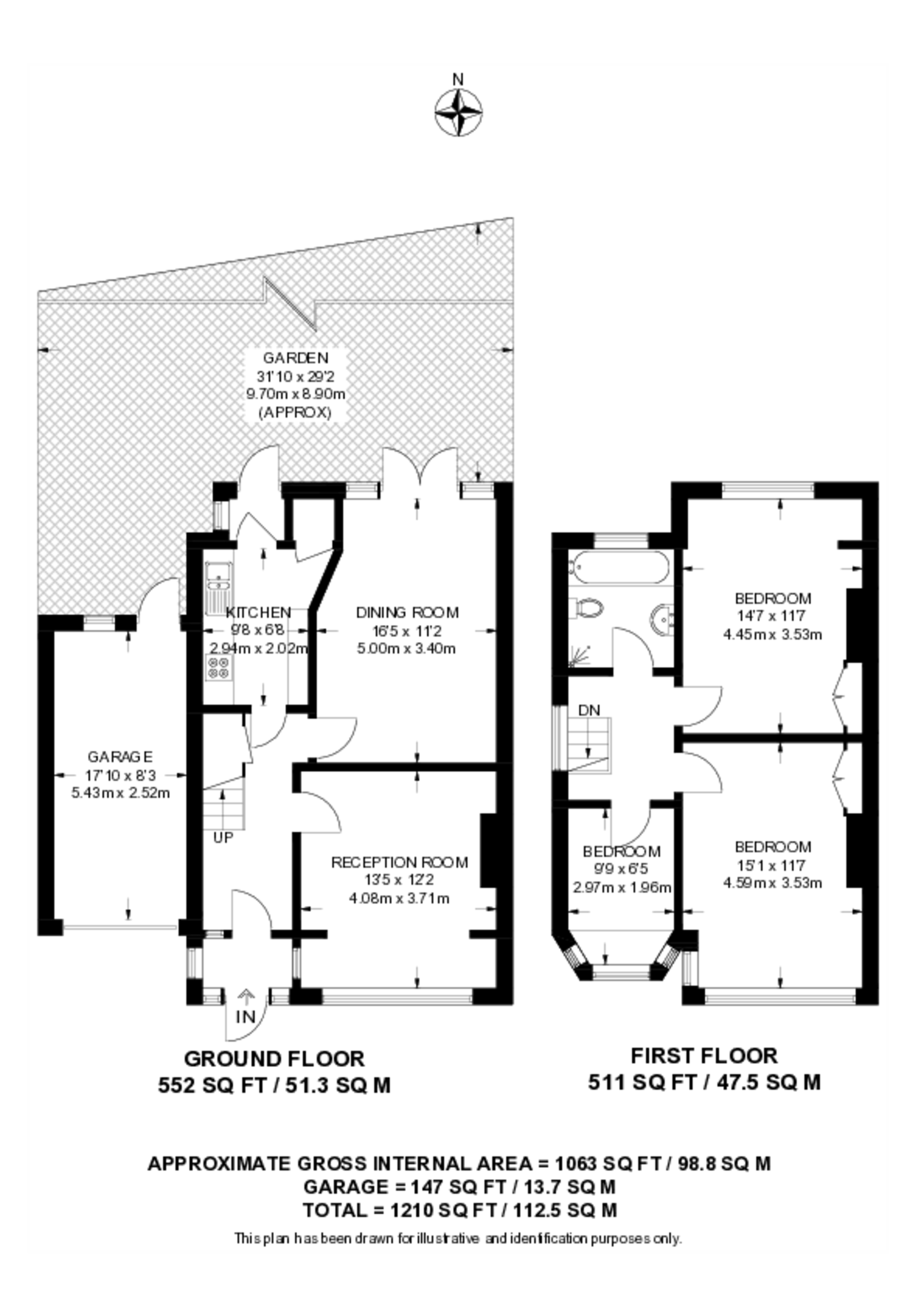 Streatham Vale, Streatham Vale floorplan