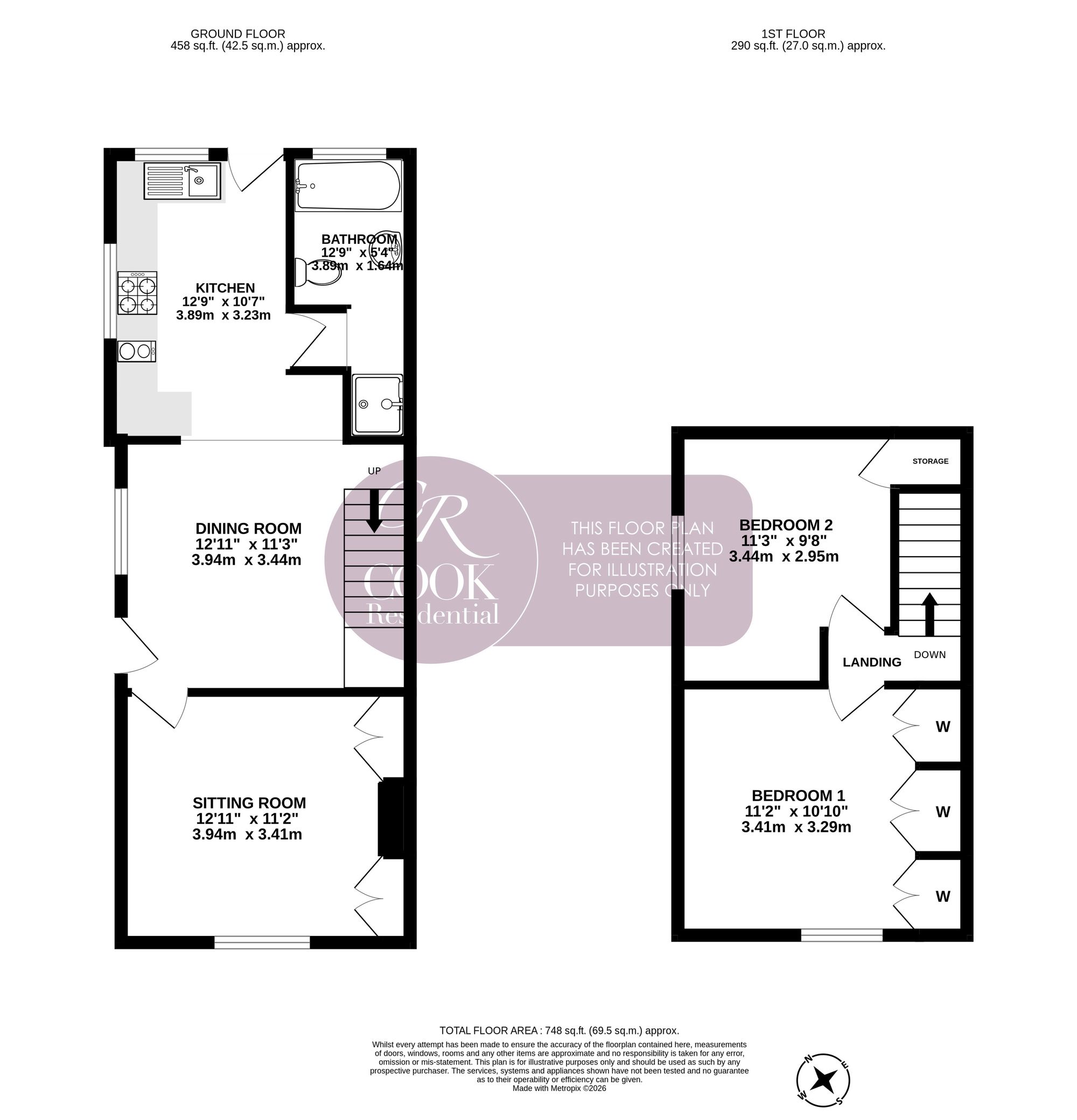 28 Jersey Street, Cheltenham floorplan