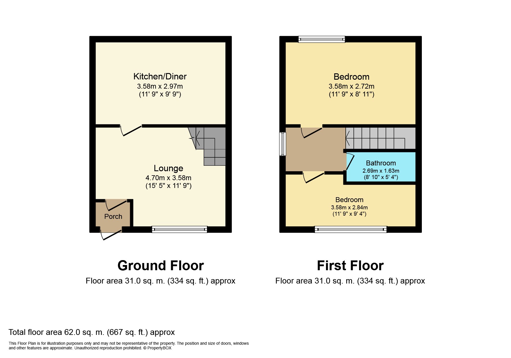 2 Bedrooms Semi-detached house for sale in Cromwell Close, Southowram, Halifax HX3