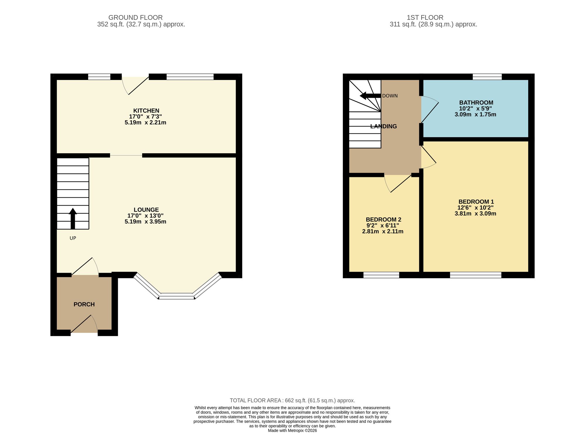 4 The Reach, Manchester floorplan