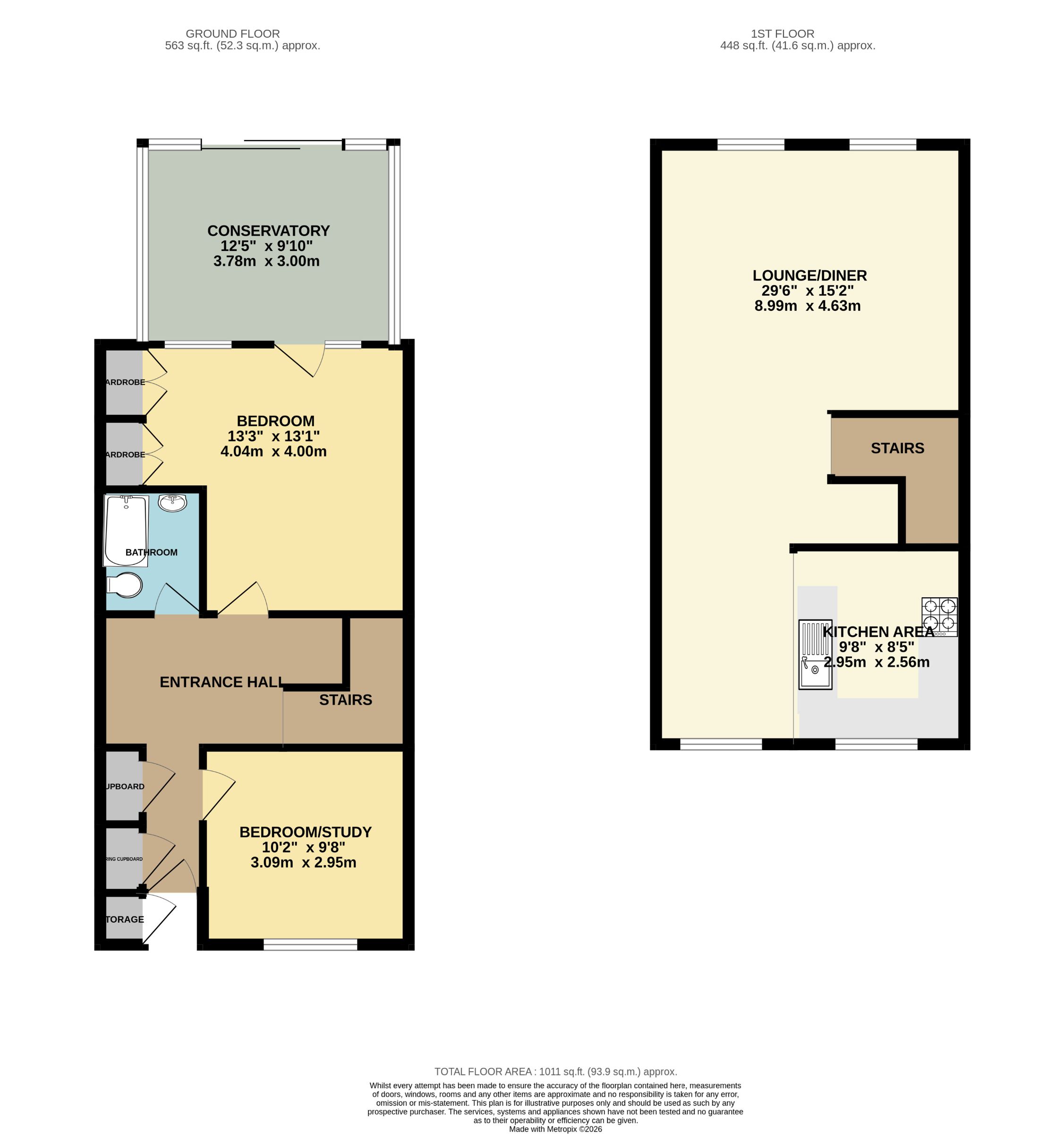 17 Harrison Close, Newnham floorplan