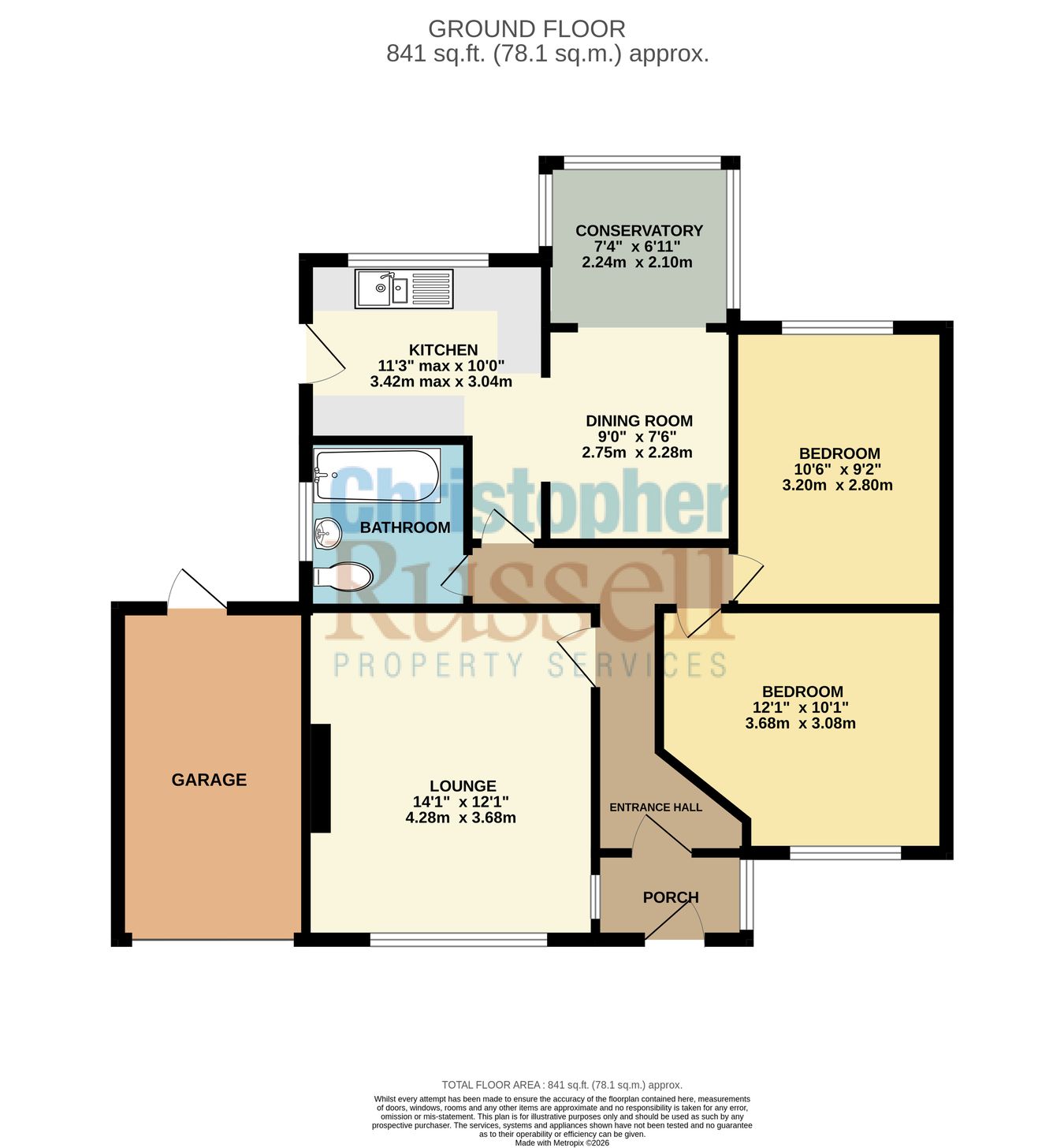 25, Little Birches, Sidcup floorplan