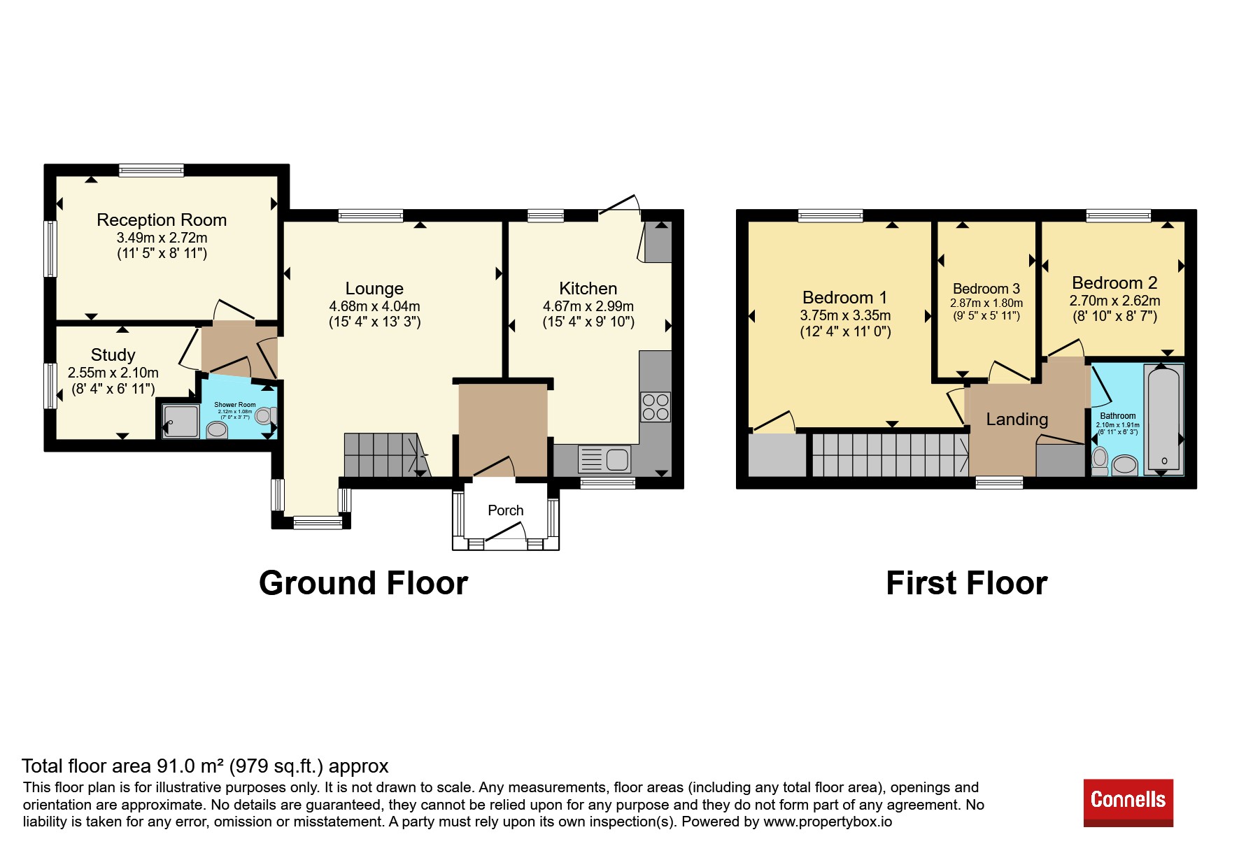 33, Harewood Close, Eastleigh floorplan