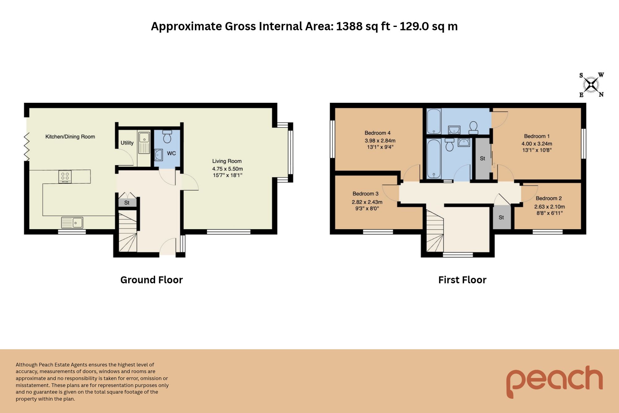 36 Millais Close, Swindon floorplan
