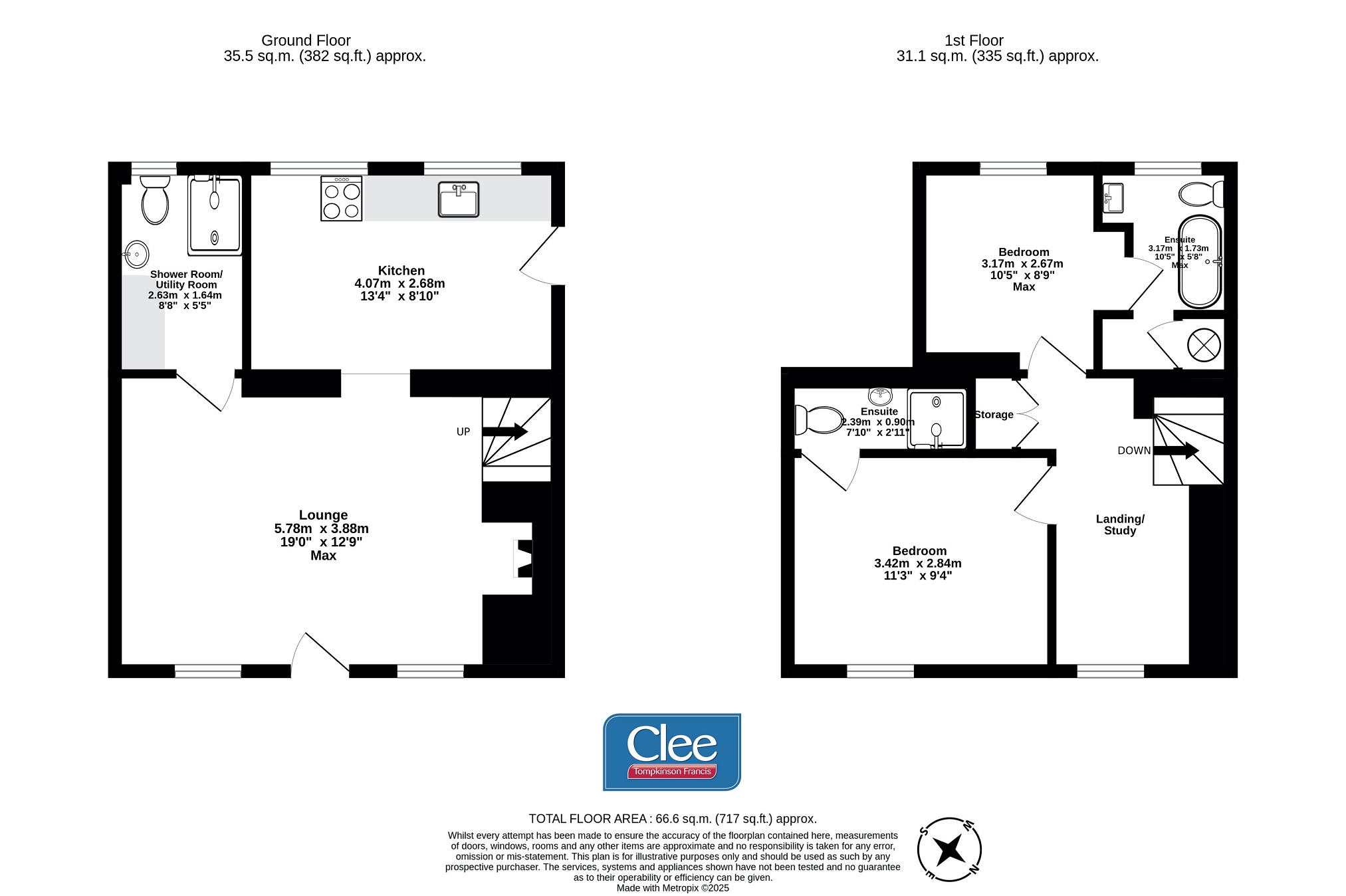 Bedwellty, Llanfihangel Nant-Bran, Brecon floorplan