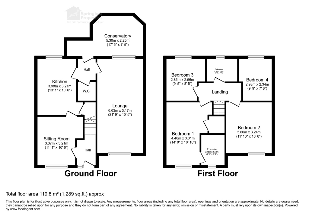 7, Whitbred Road, Salisbury floorplan