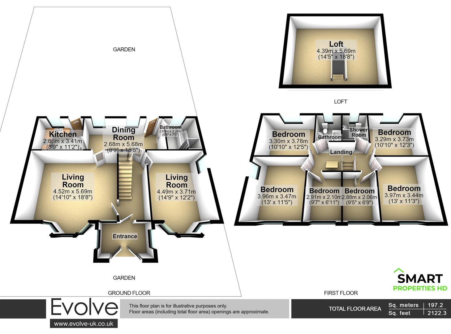 1, Osborne Road, Huddersfield floorplan