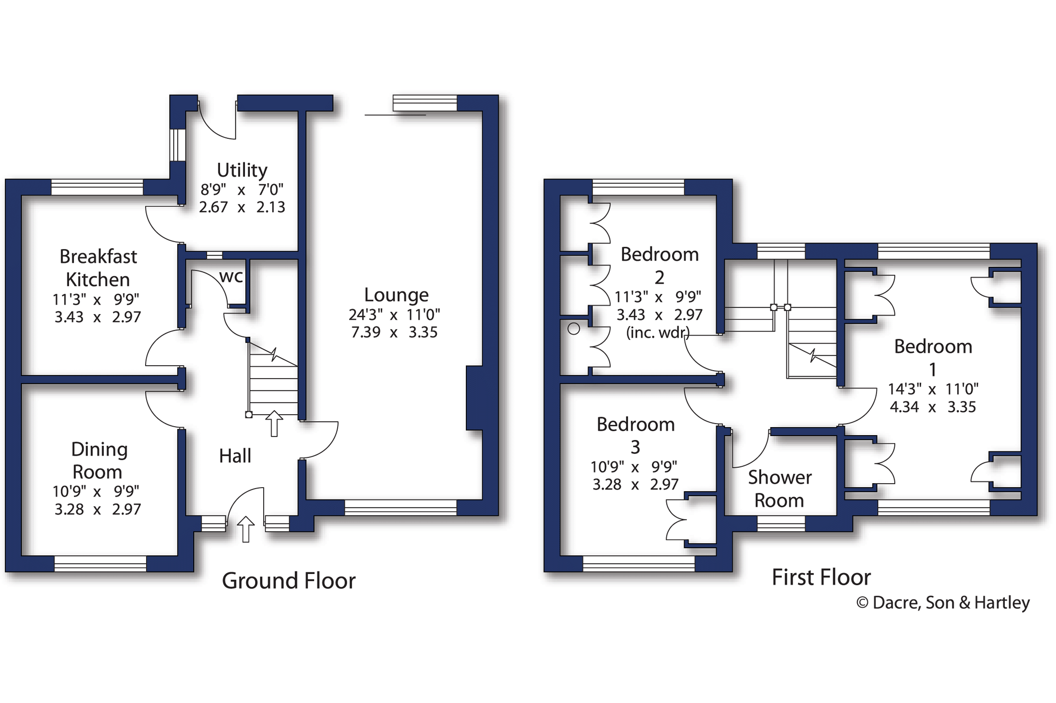 3 Bedrooms Semi-detached house for sale in Abbottsford, Ripley Road, Knaresborough HG5