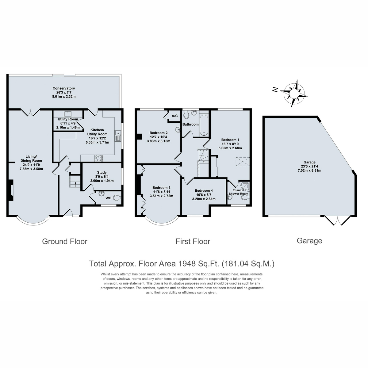 52, Station Road, Wallingford floorplan