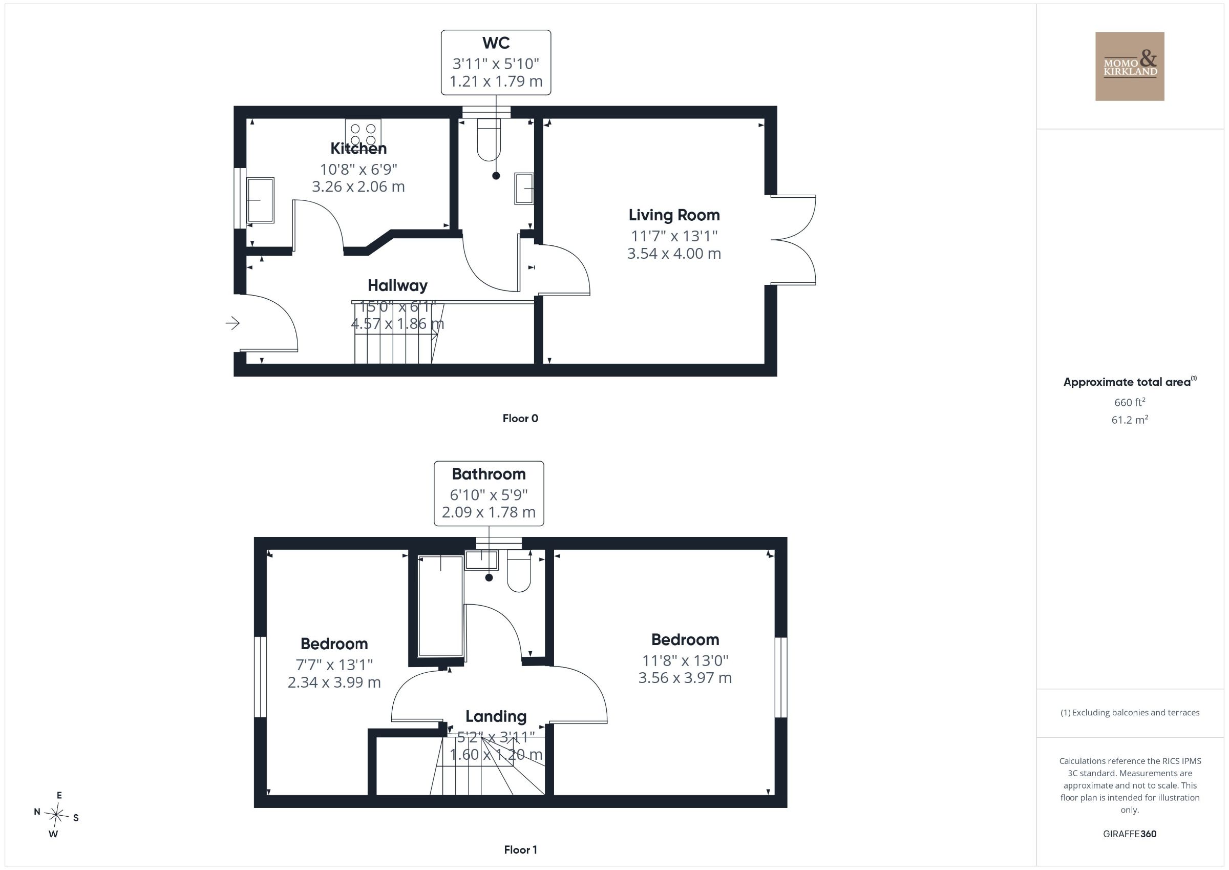 66 Skylark Gardens, Glasgow floorplan